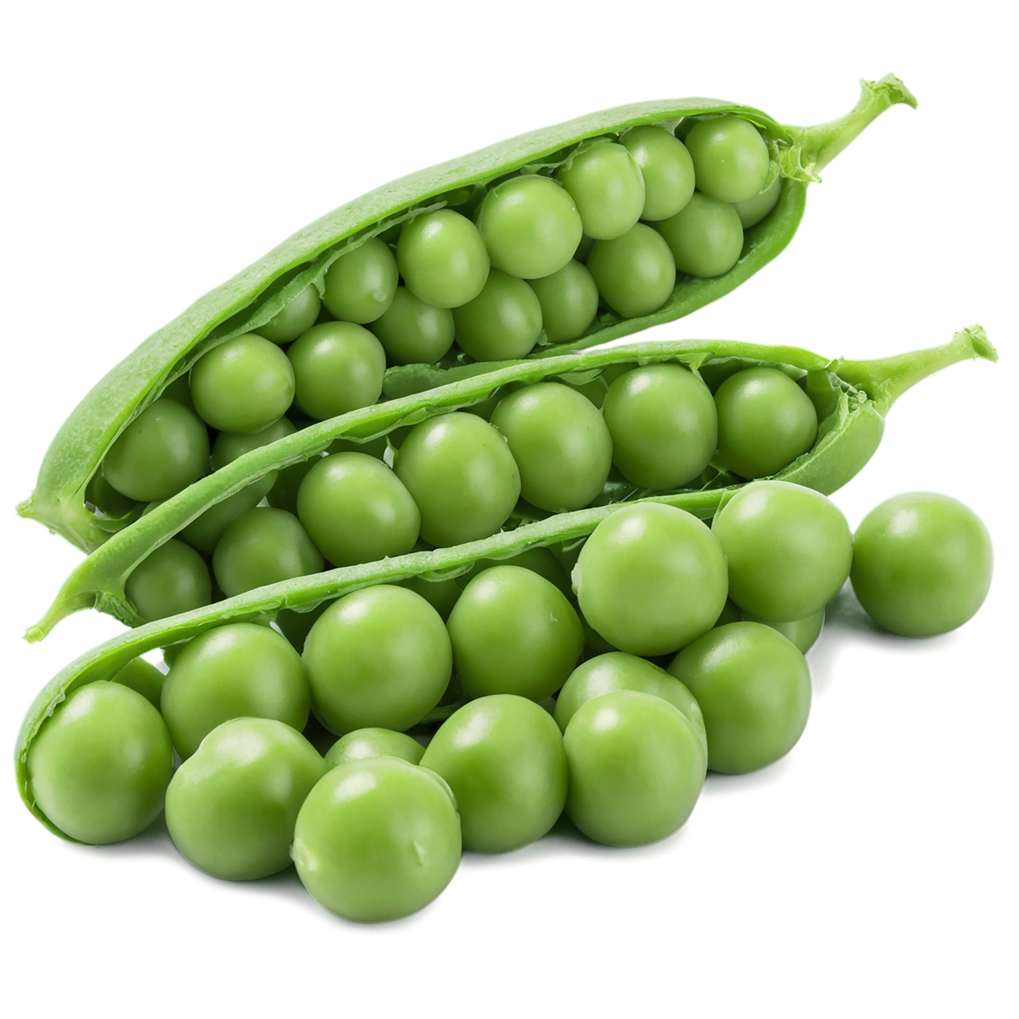 Peas vegetables isolated on transparent background #11817