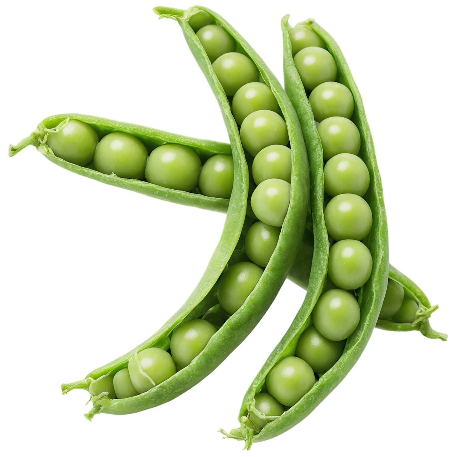 Peas vegetables isolated on transparent background #11830