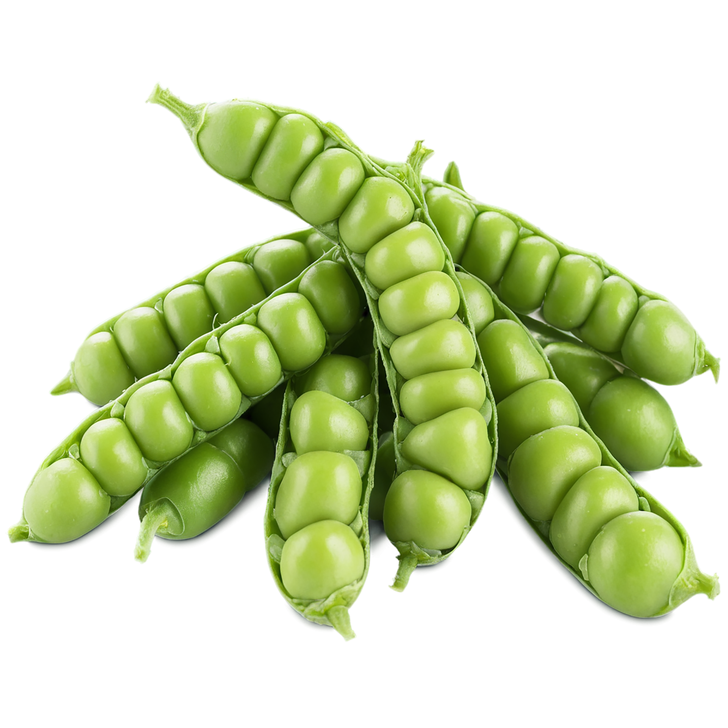 Peas vegetables isolated on transparent background #11840