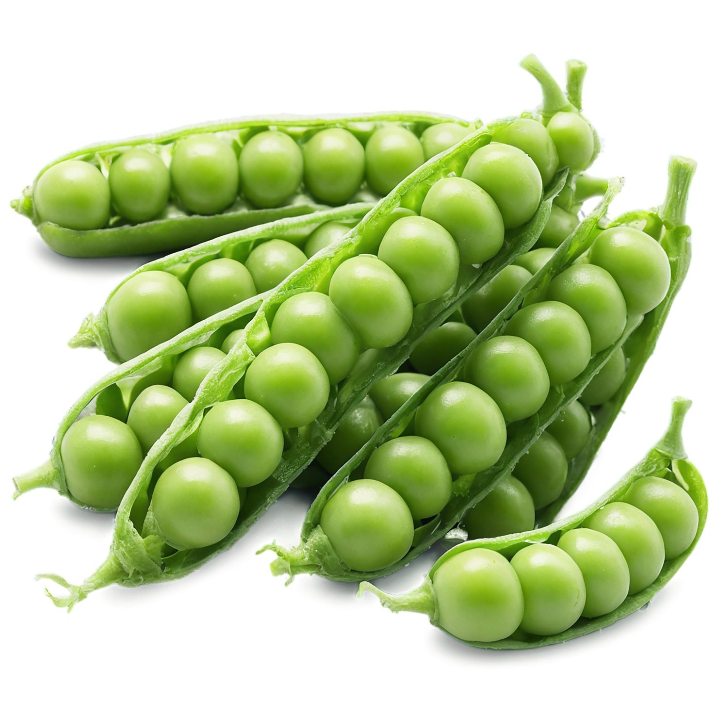 Peas vegetables isolated on transparent background #11861