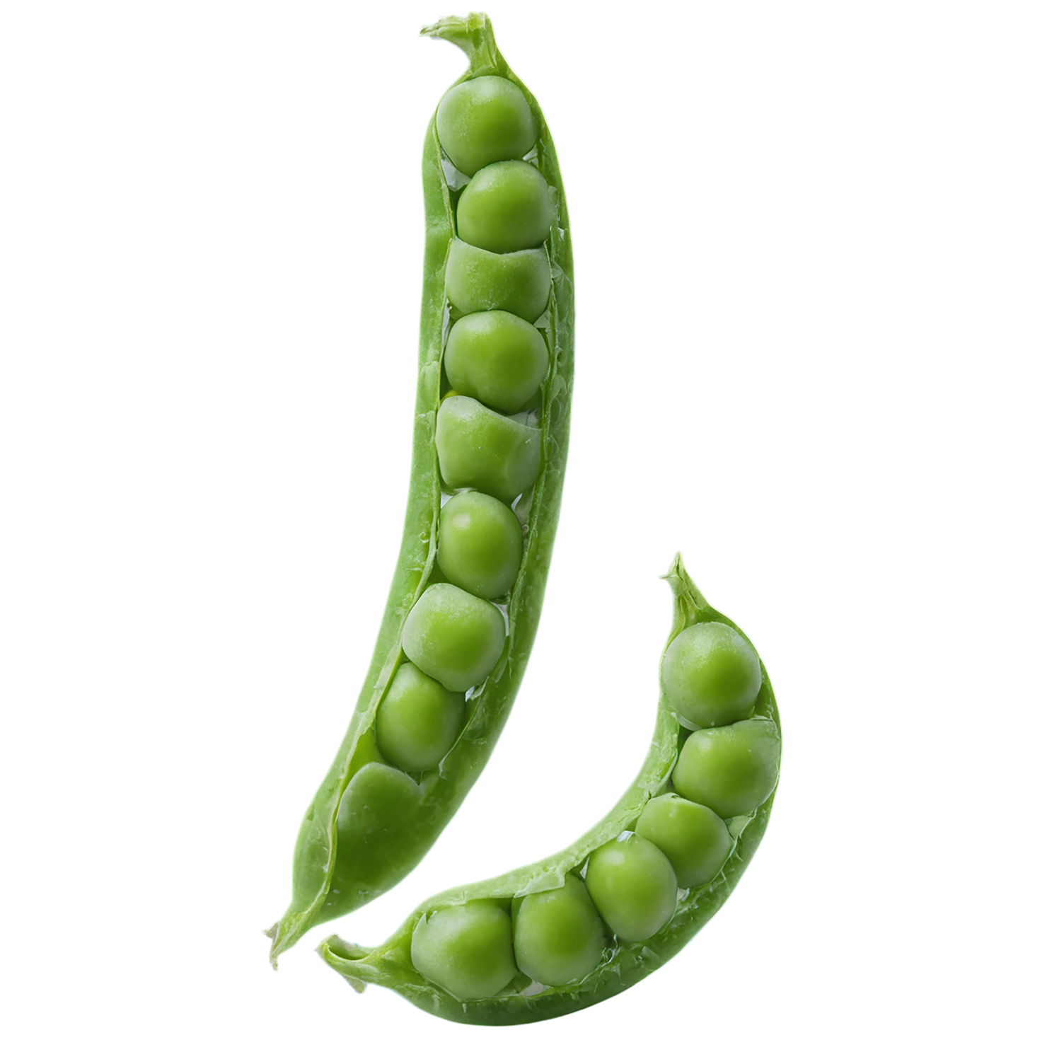 Peas vegetables isolated on transparent background #11878