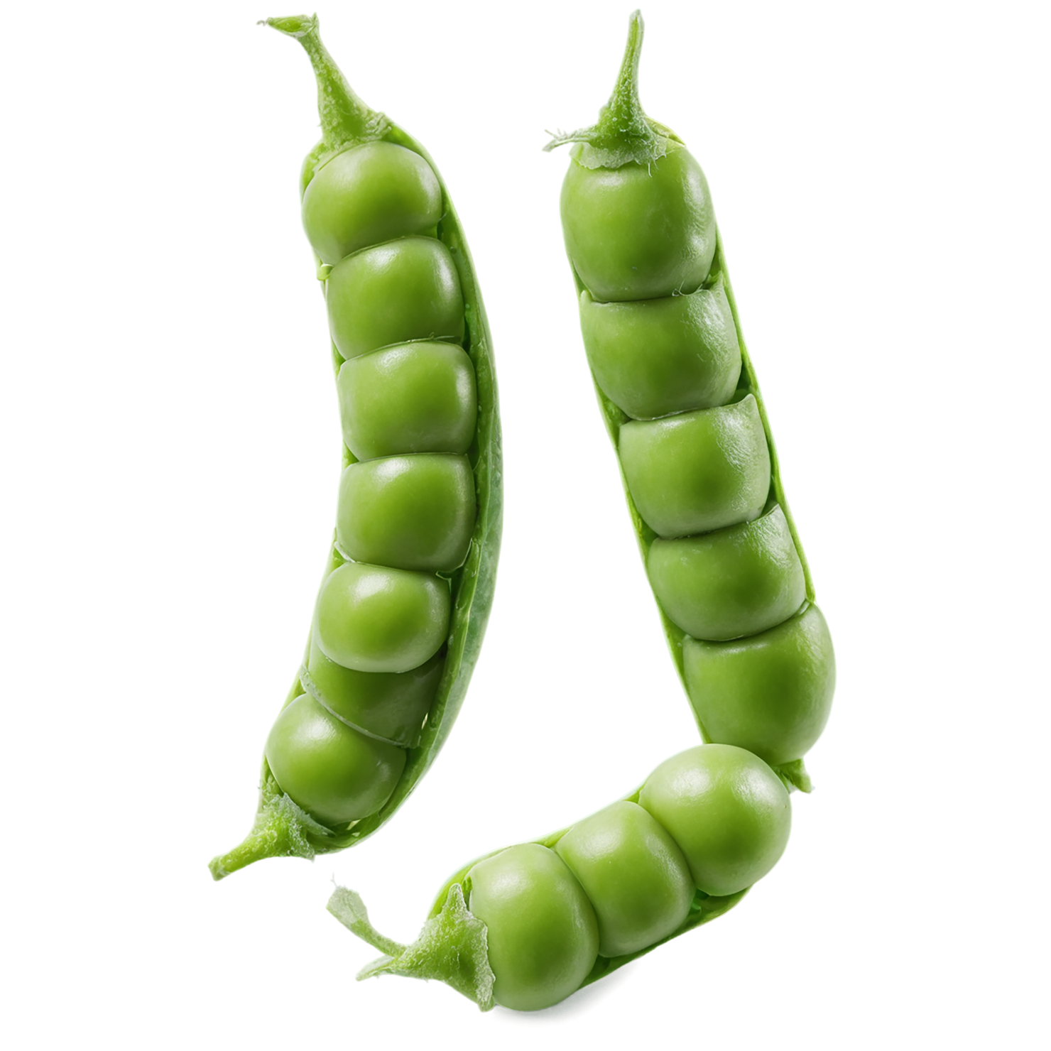 Peas vegetables isolated on transparent background #11885