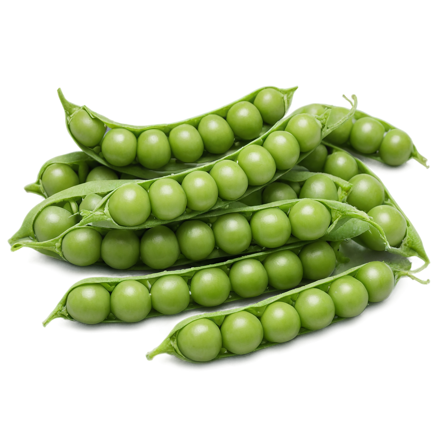 Peas vegetables isolated on transparent background #11889