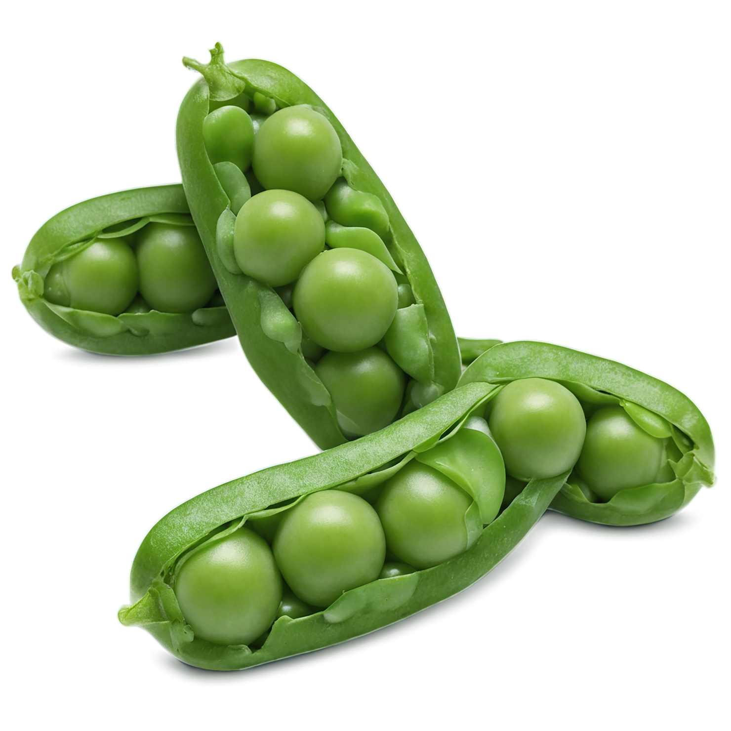 Peas vegetables isolated on transparent background #11894