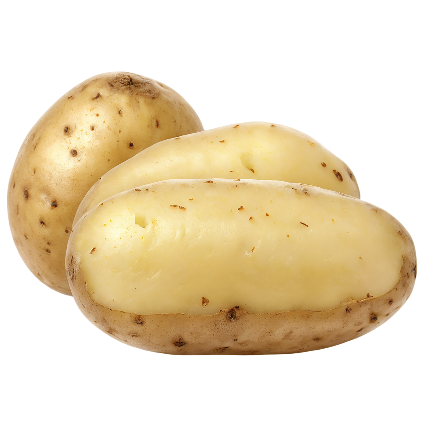 Potato vegetables isolated on transparent background #11915