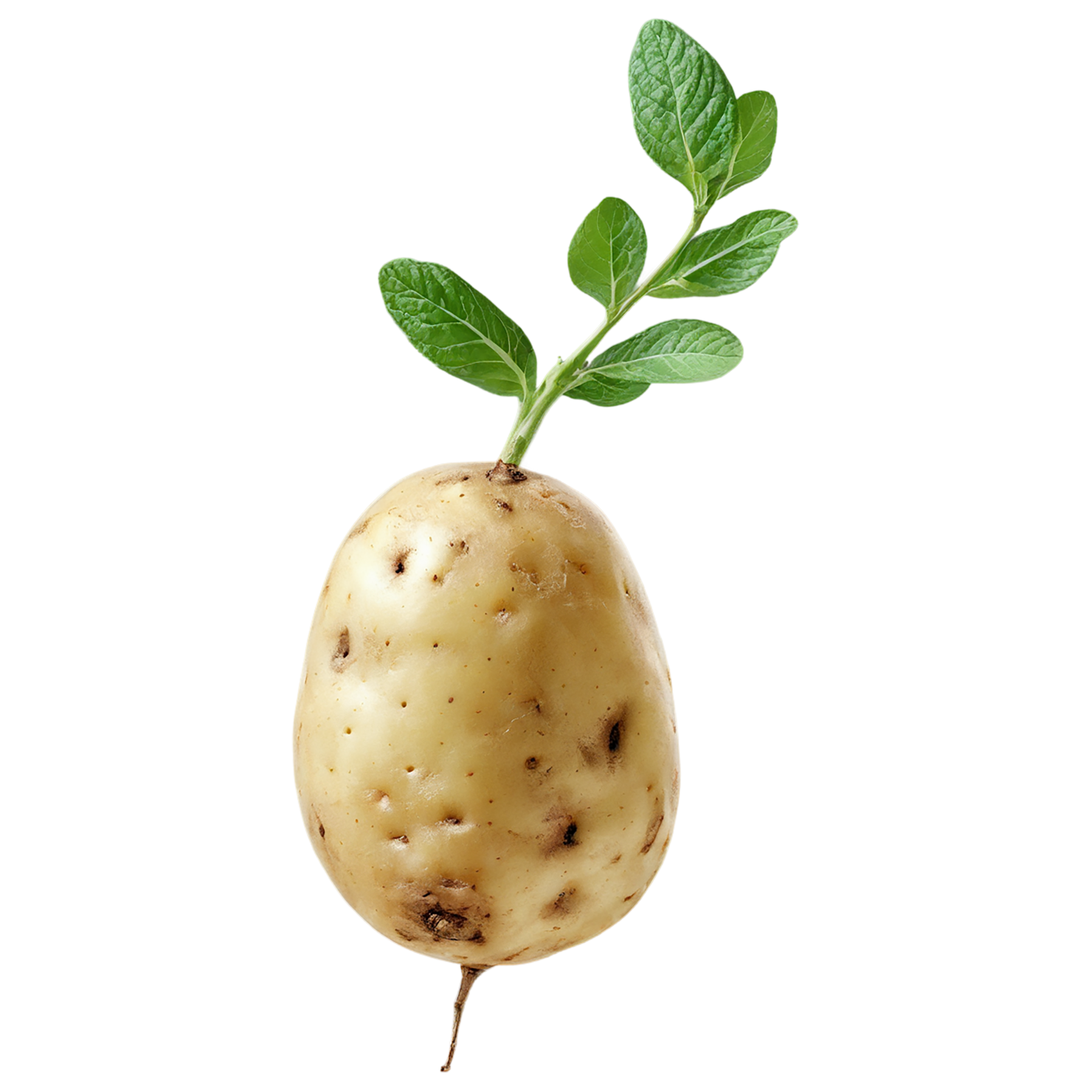 Potato vegetables isolated on transparent background #11918