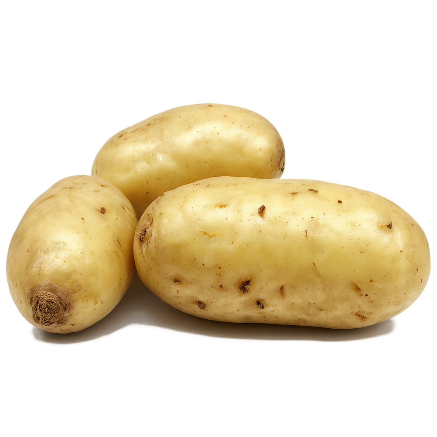 Potato vegetables isolated on transparent background #11938