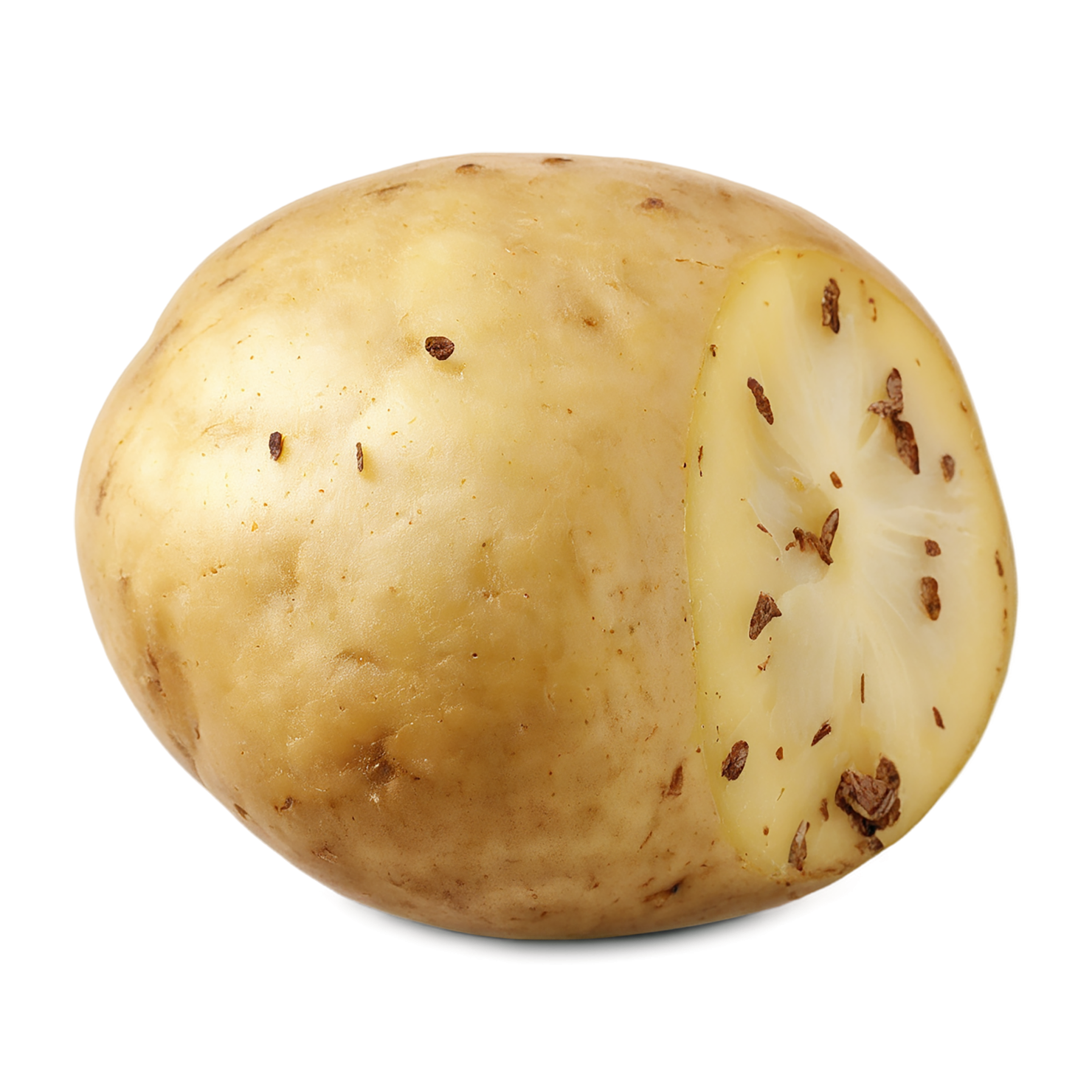 Potato vegetables isolated on transparent background #11942