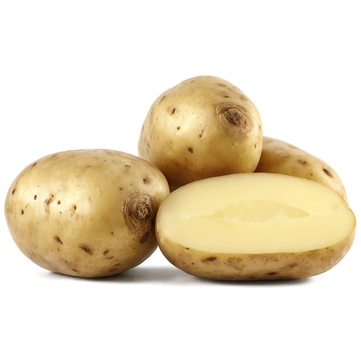 Potato vegetables isolated on transparent background #11951