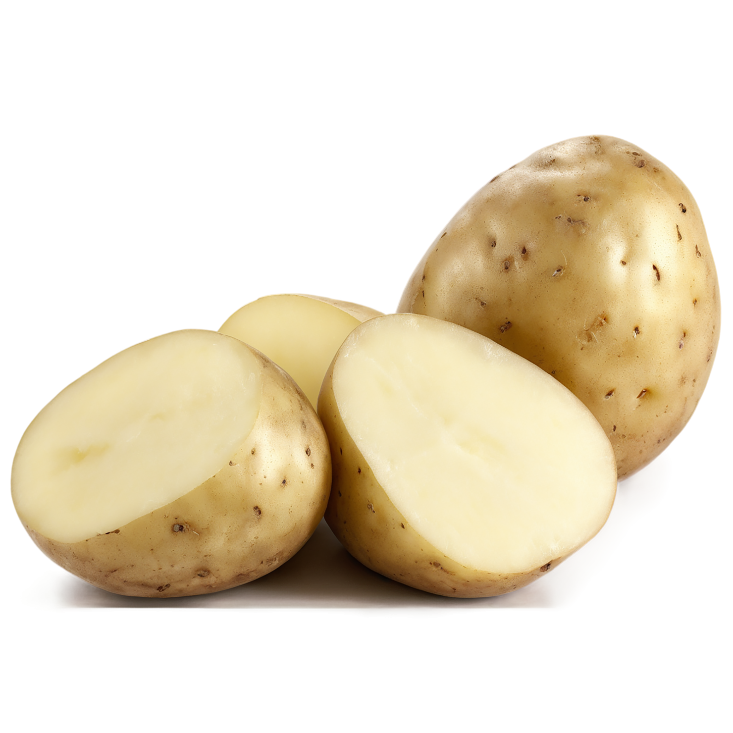Potato vegetables isolated on transparent background #11961