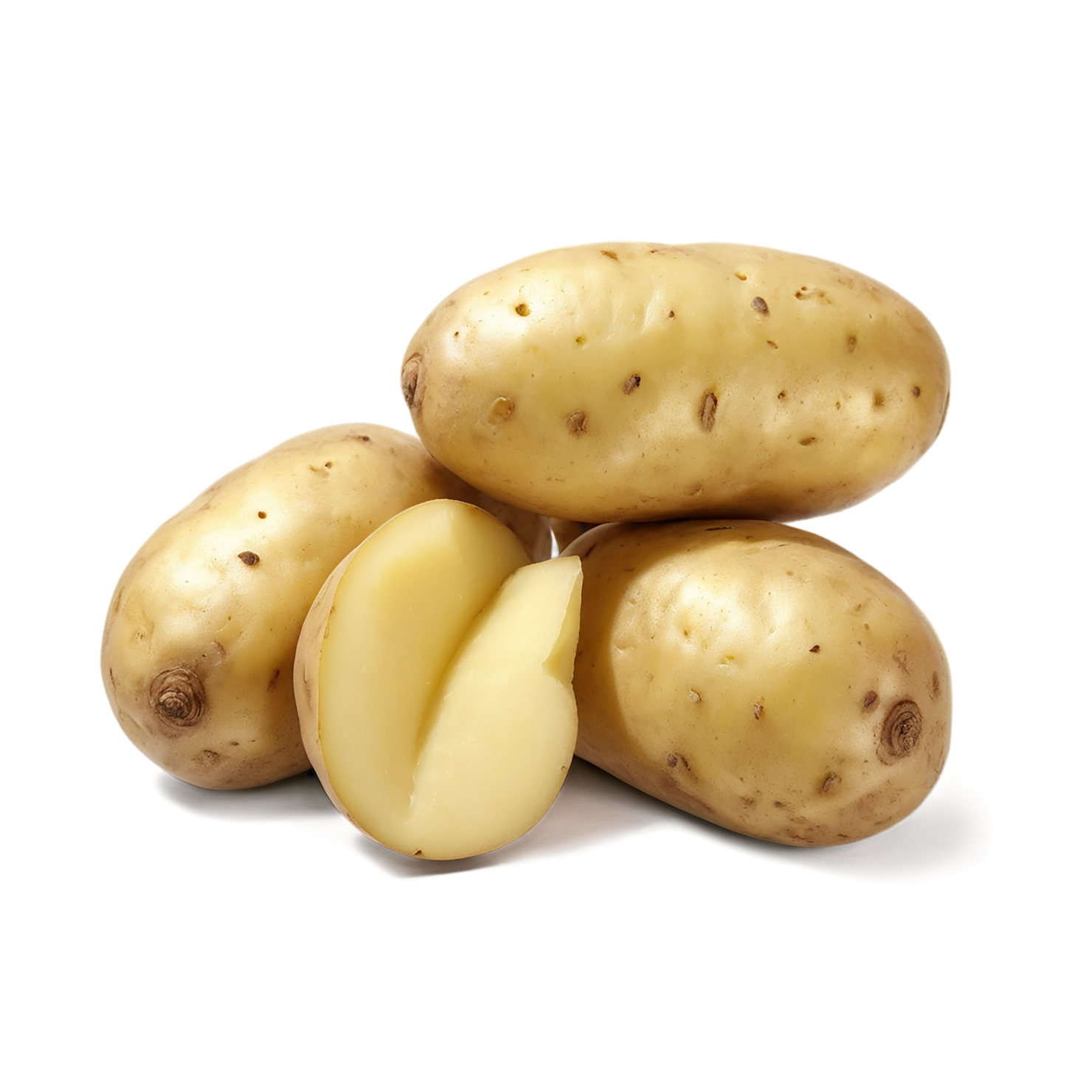 Potato vegetables isolated on transparent background #11972