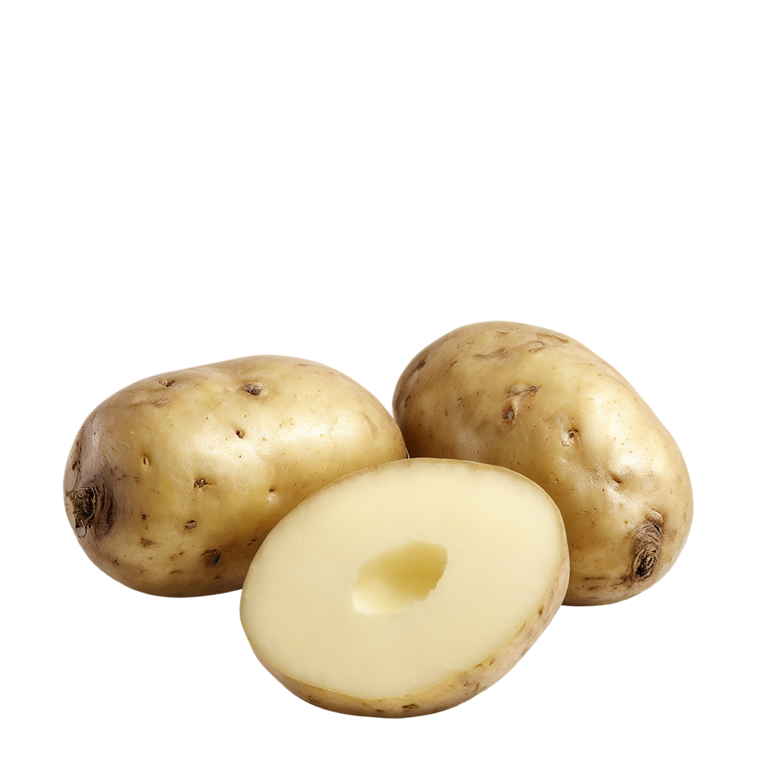 Potato vegetables isolated on transparent background #11973