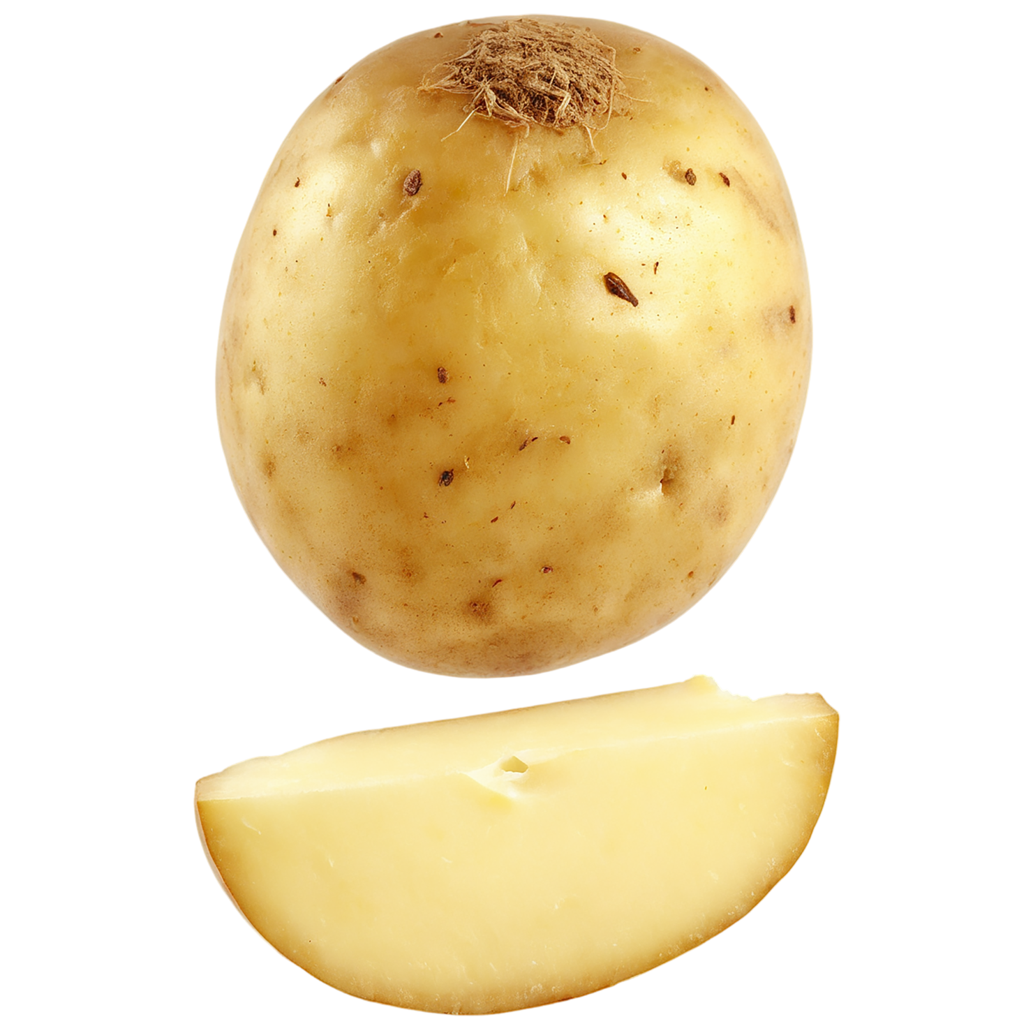 Potato vegetables isolated on transparent background #11974