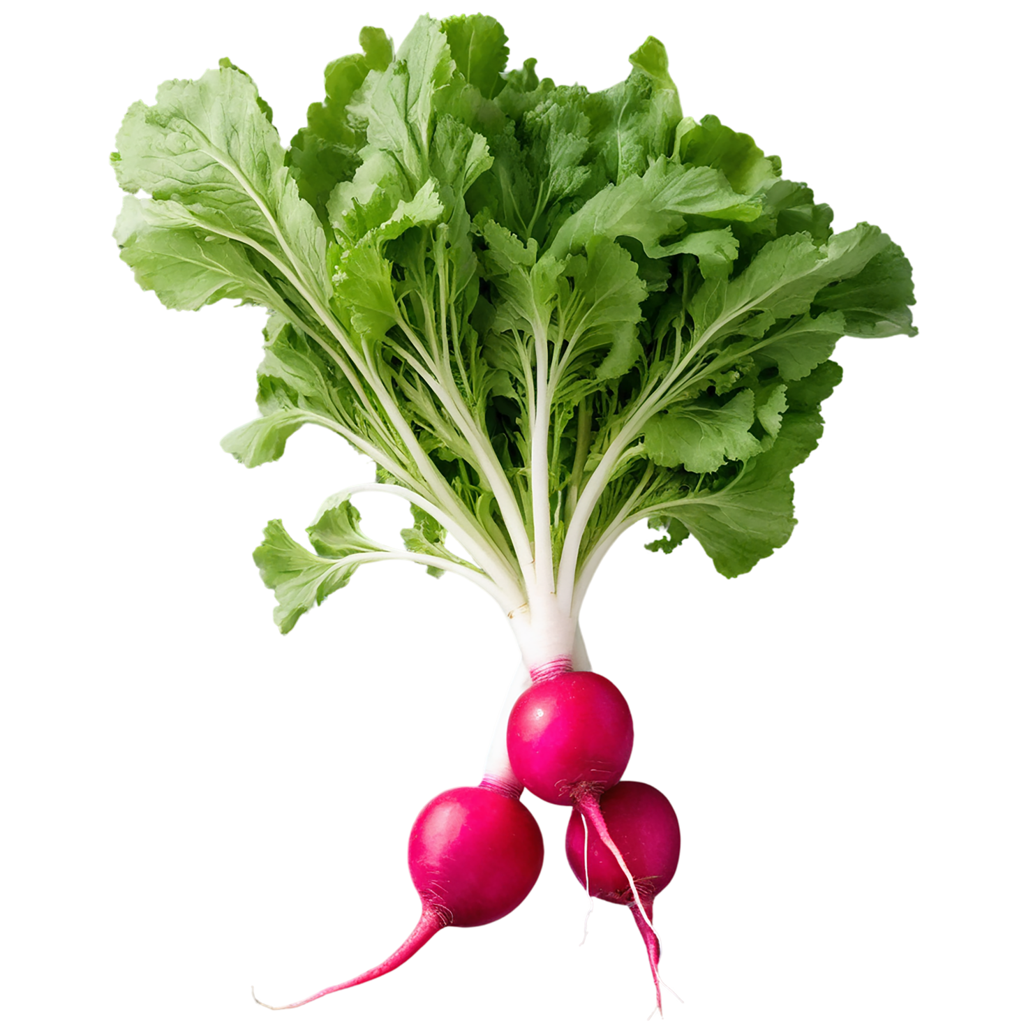 Radish vegetables isolated on transparent background #11991