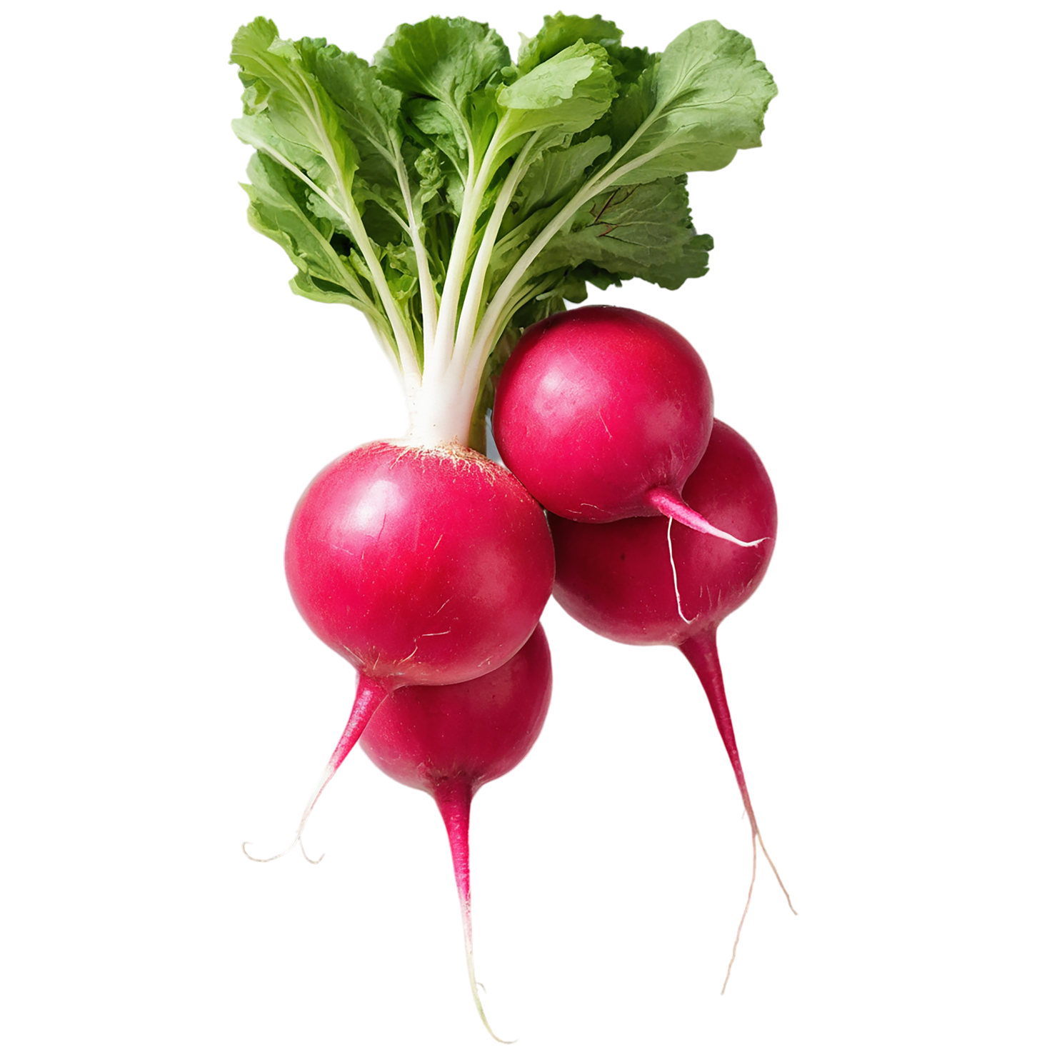 Radish vegetables isolated on transparent background #12003