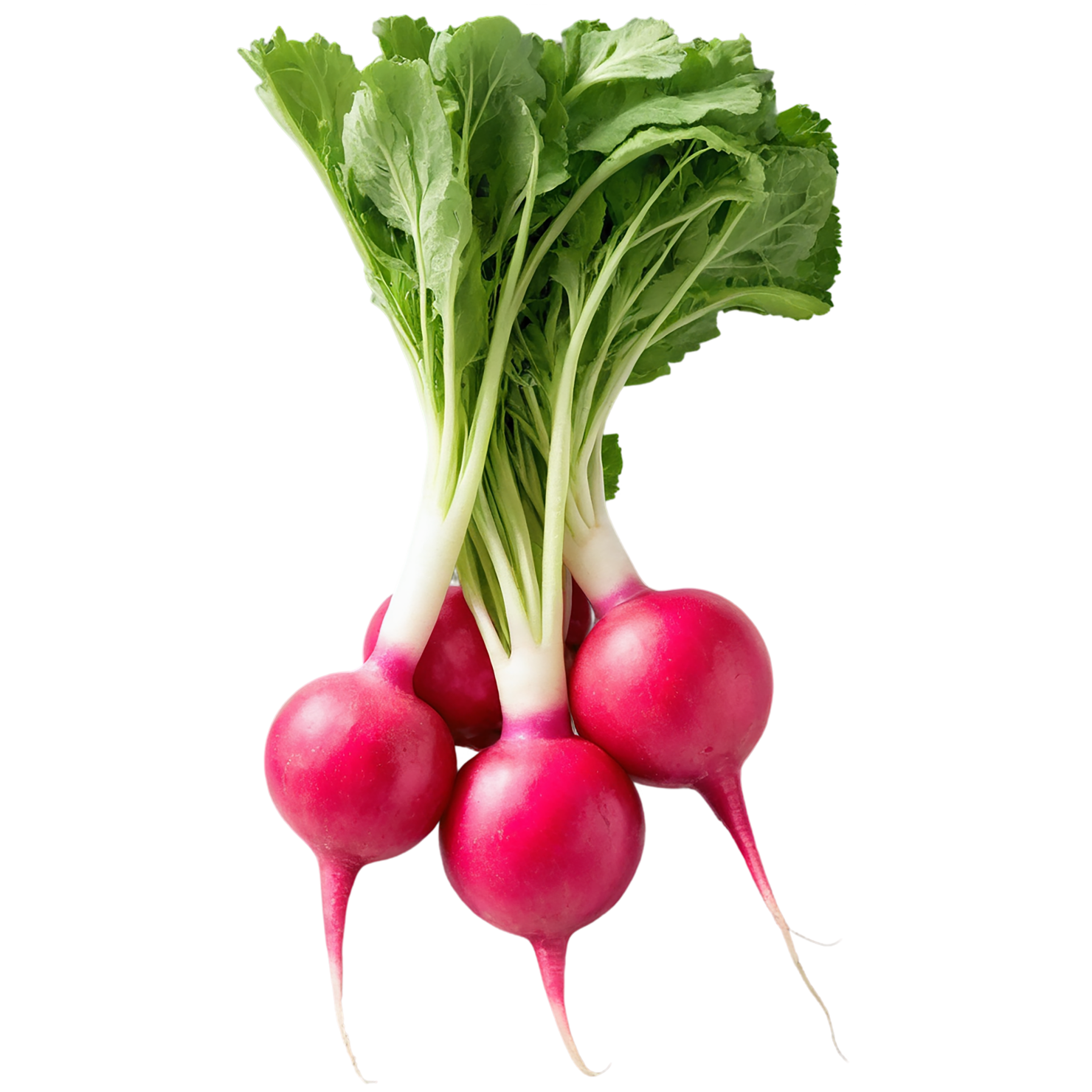 Radish vegetables isolated on transparent background #12005