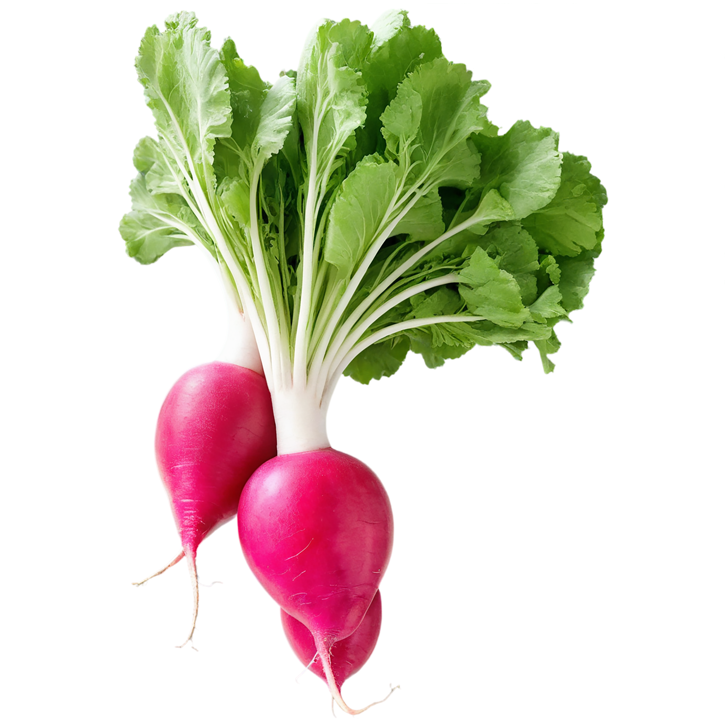 Radish vegetables isolated on transparent background #12007