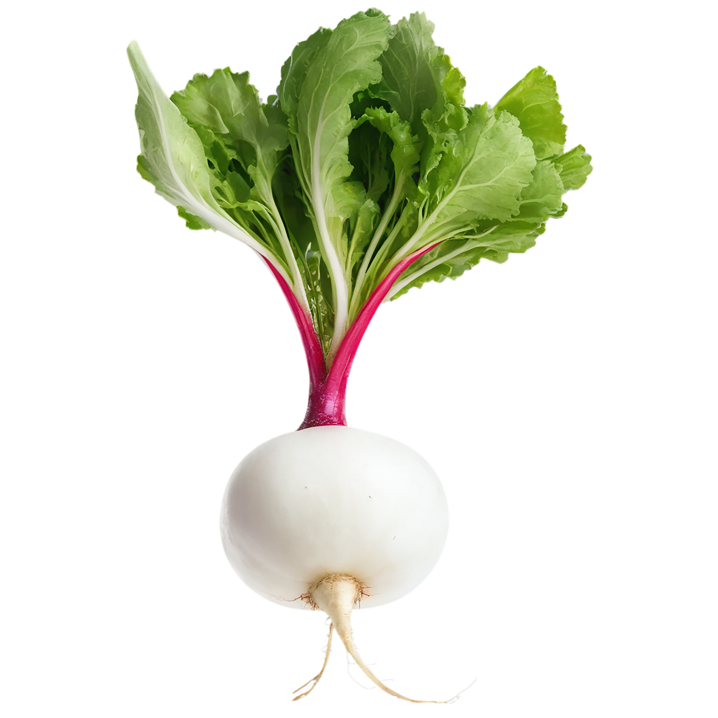 Radish vegetables isolated on transparent background #12011