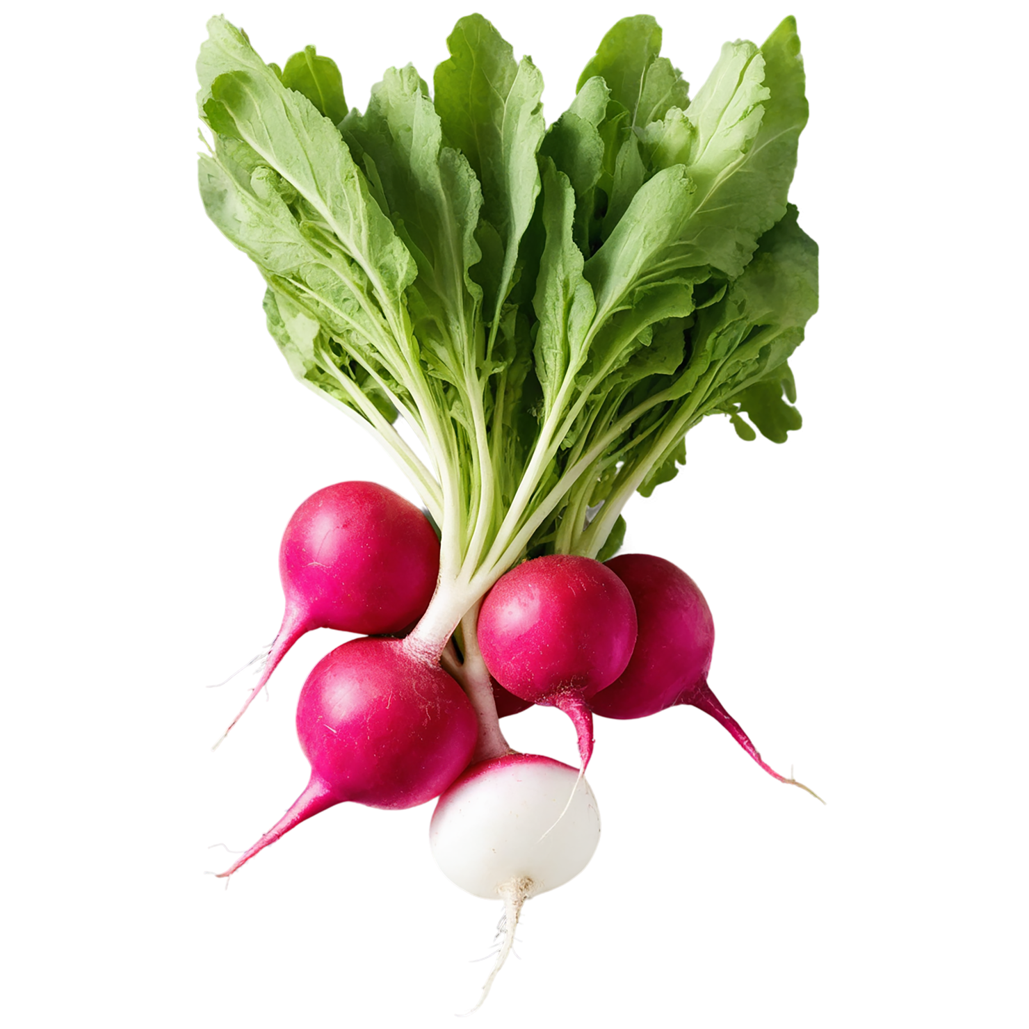 Radish vegetables isolated on transparent background #12016