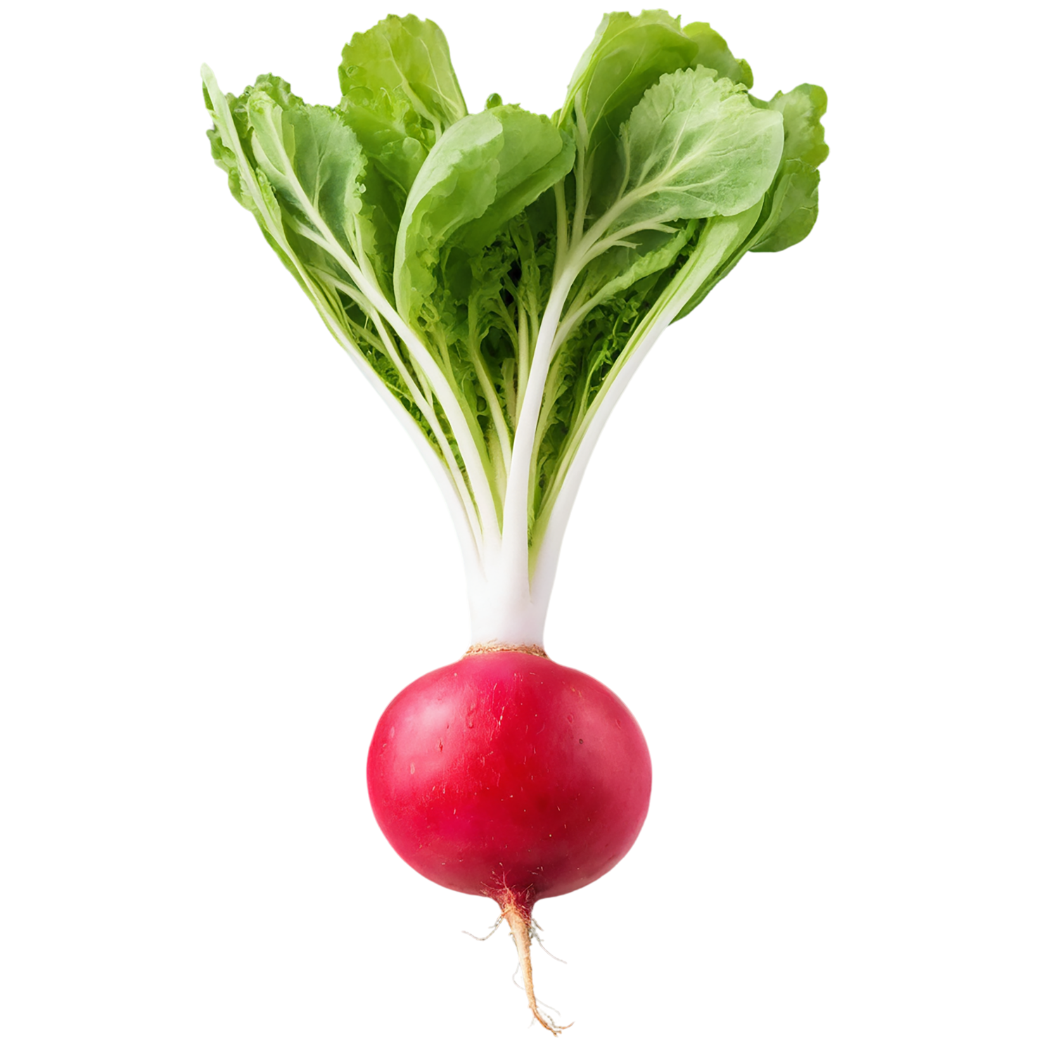 Radish vegetables isolated on transparent background #12017