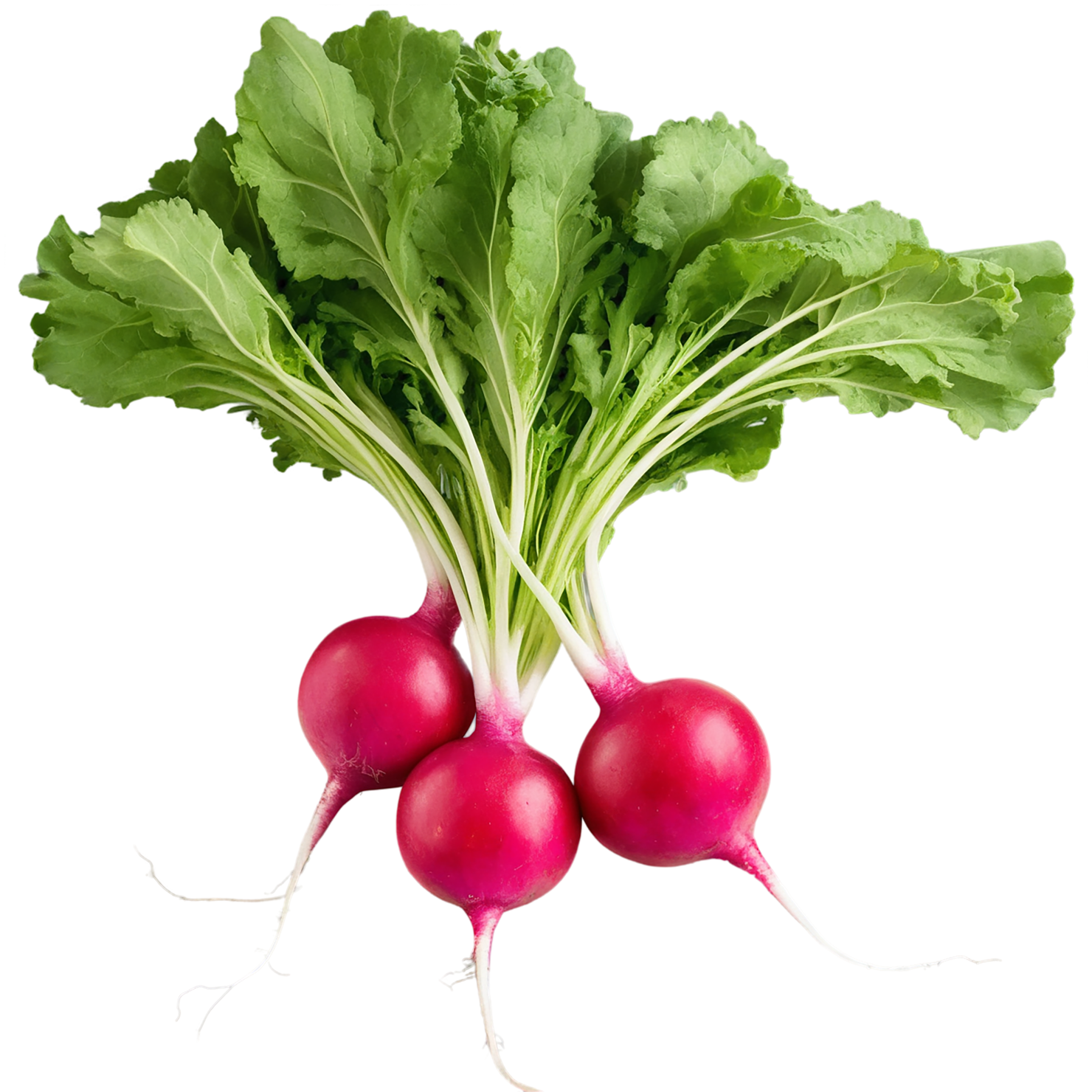 Radish vegetables isolated on transparent background #12042