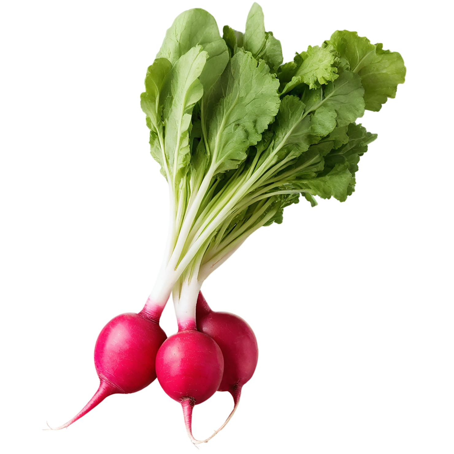 Radish vegetables isolated on transparent background #12048