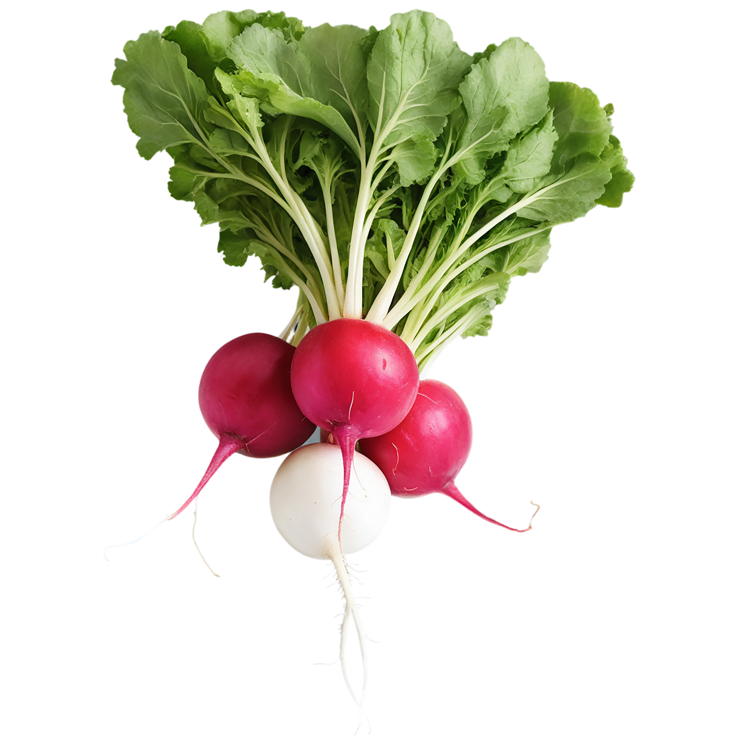 Radish vegetables isolated on transparent background #12050