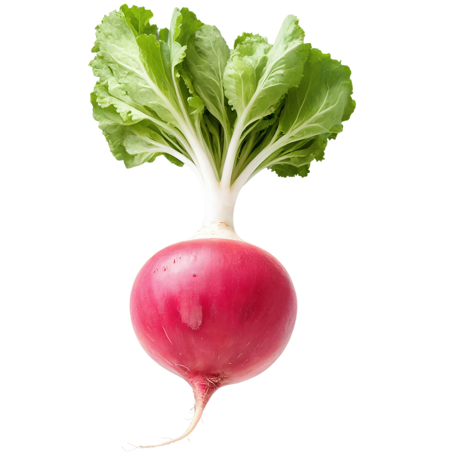 Radish vegetables isolated on transparent background #12059