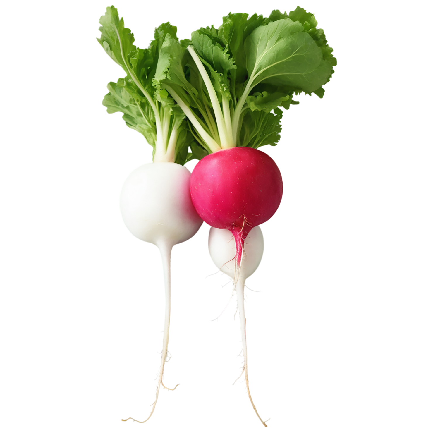 Radish vegetables isolated on transparent background #12060