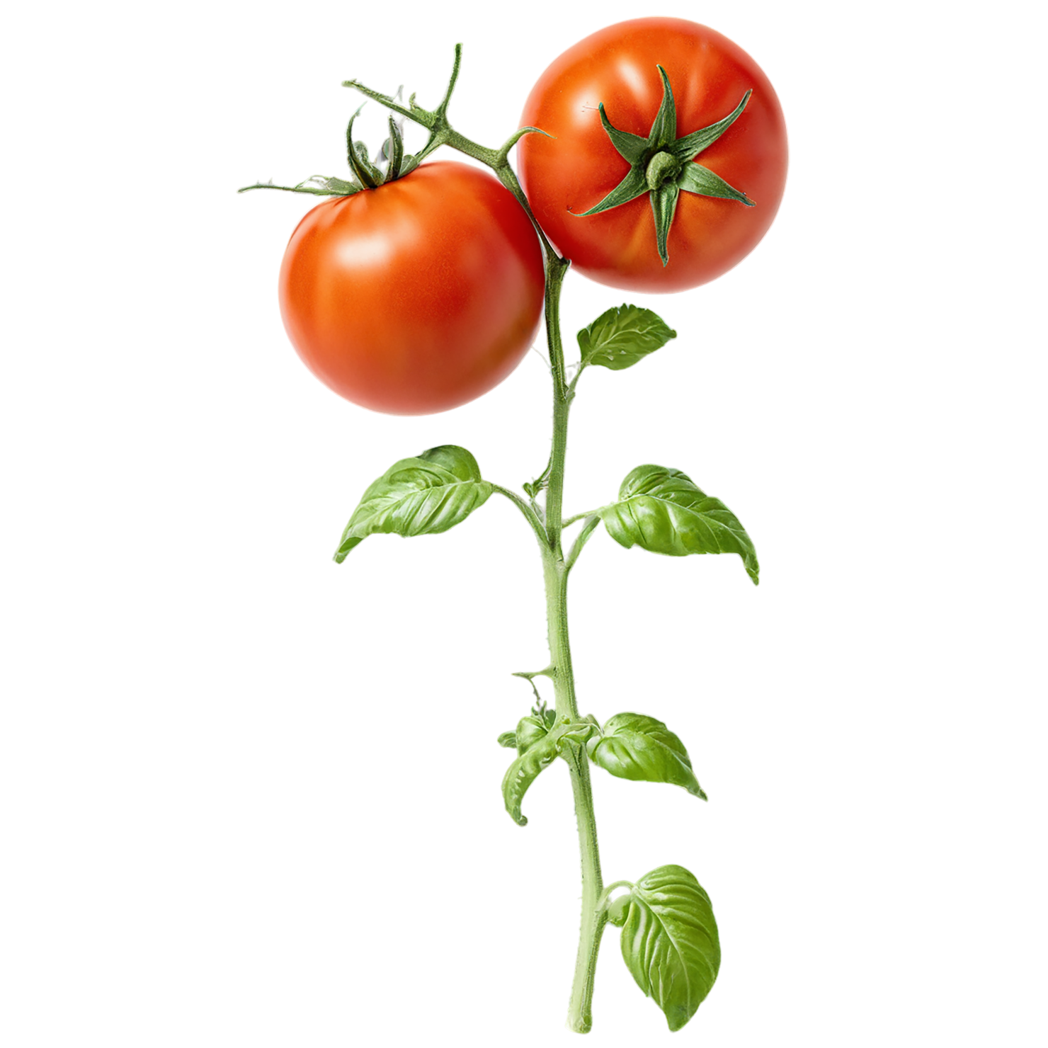 Tomato vegetables isolated on transparent background #12205