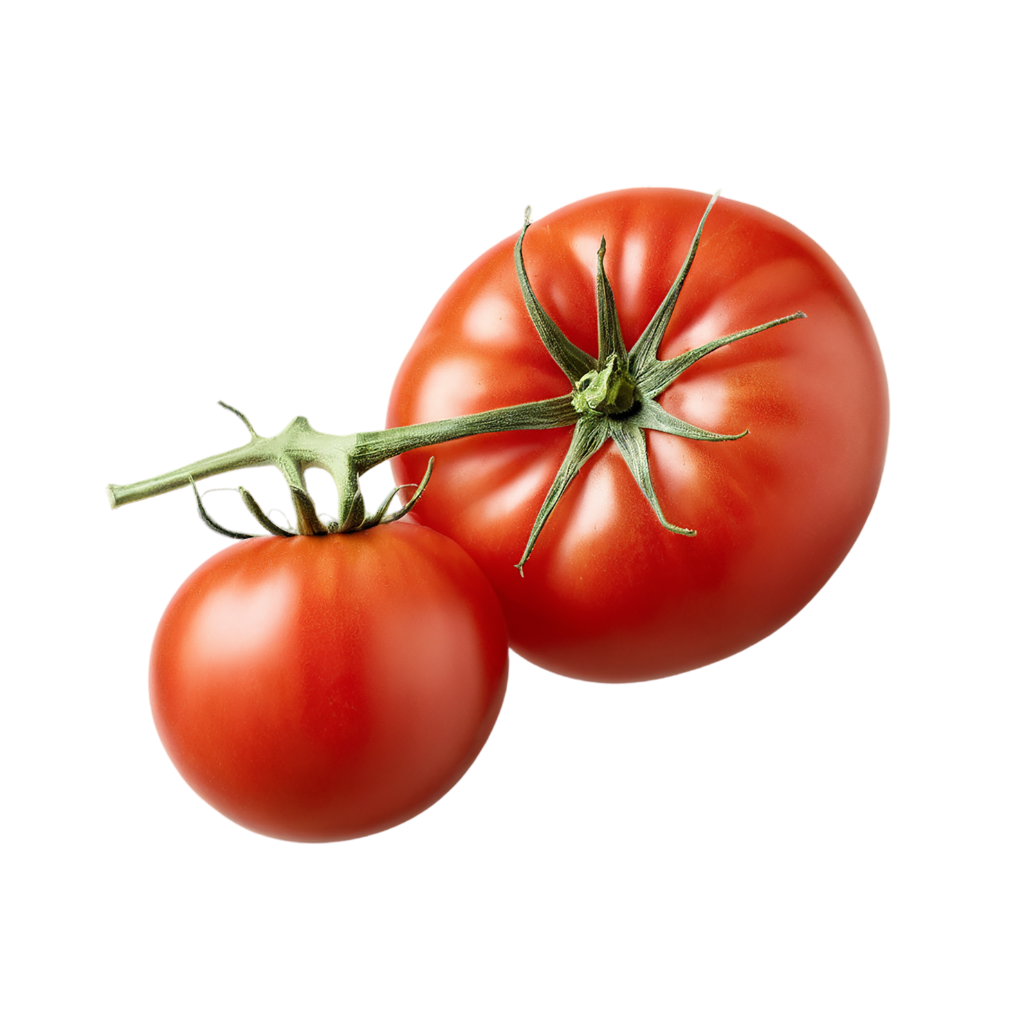 Tomato vegetables isolated on transparent background #12216