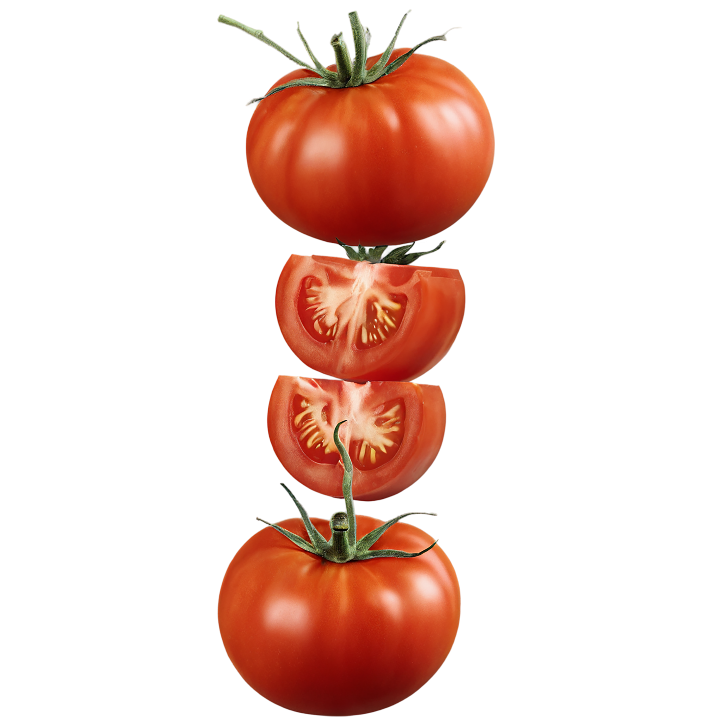 Tomato vegetables isolated on transparent background #12234