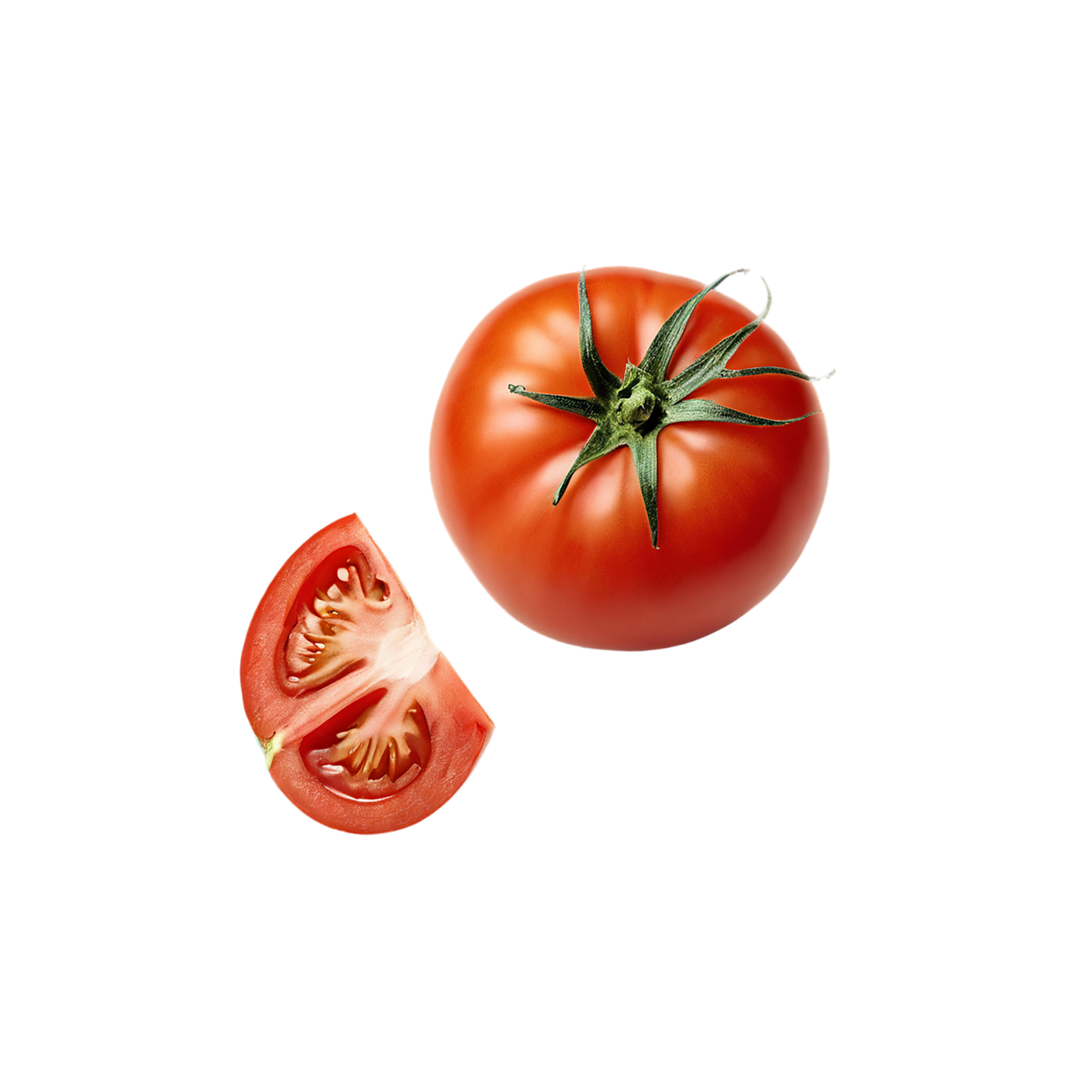 Tomato vegetables isolated on transparent background #12236