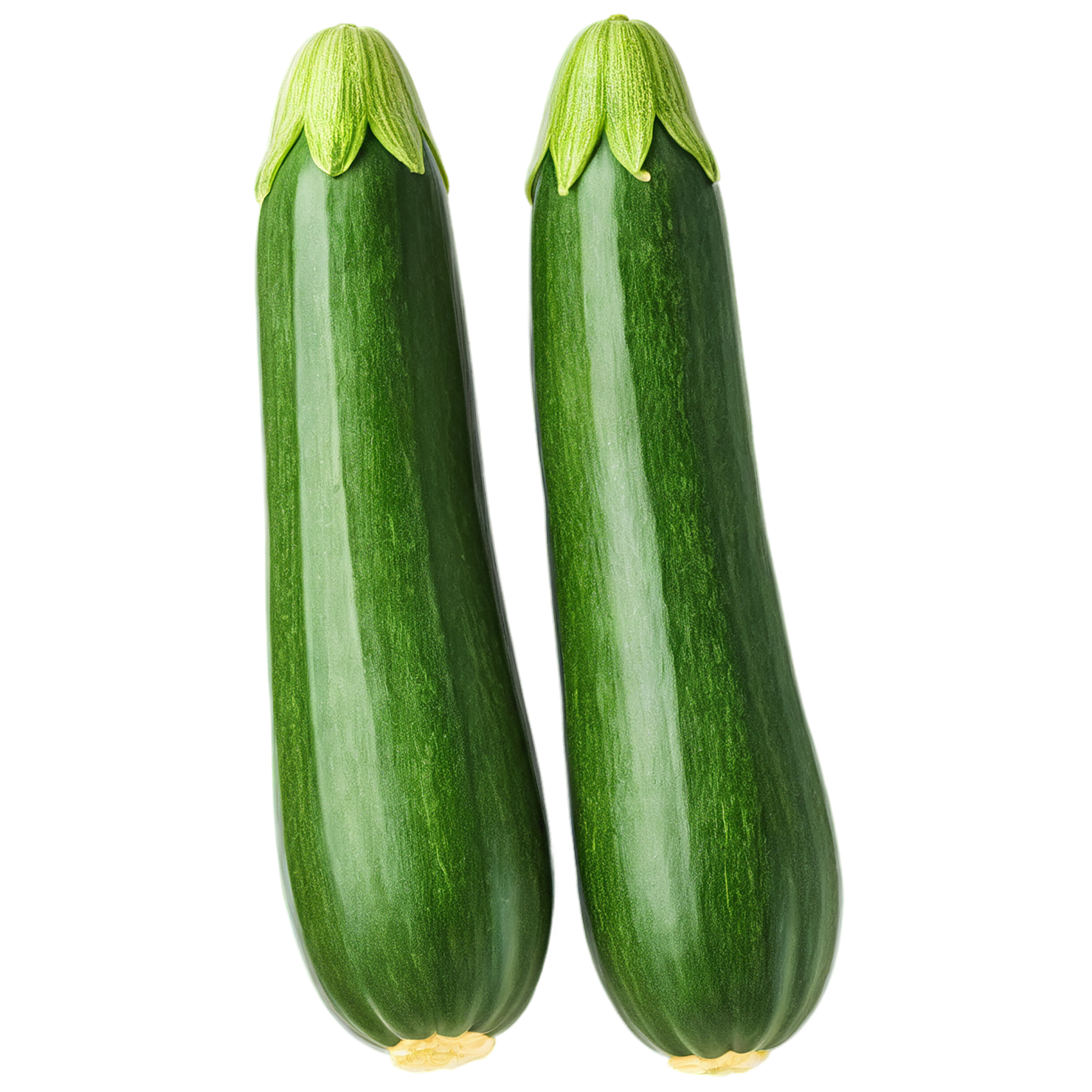Zucchini vegetables isolated on transparent background #12311