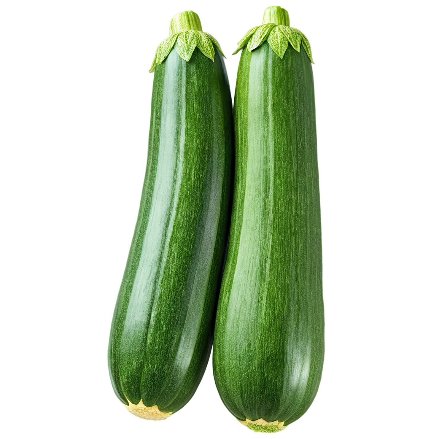 Zucchini vegetables isolated on transparent background #12319