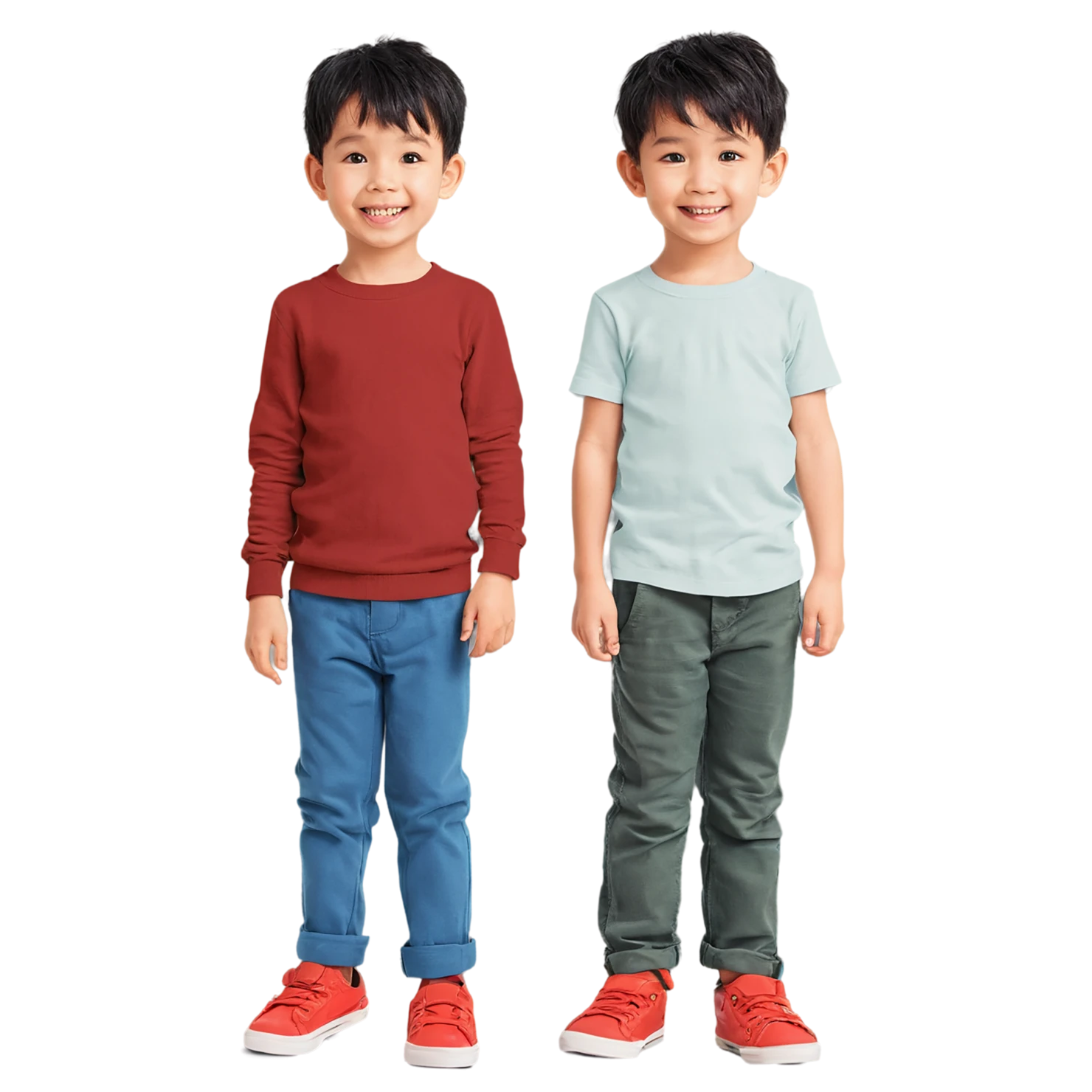 Boy cute sticker isolated on transparent background #13042