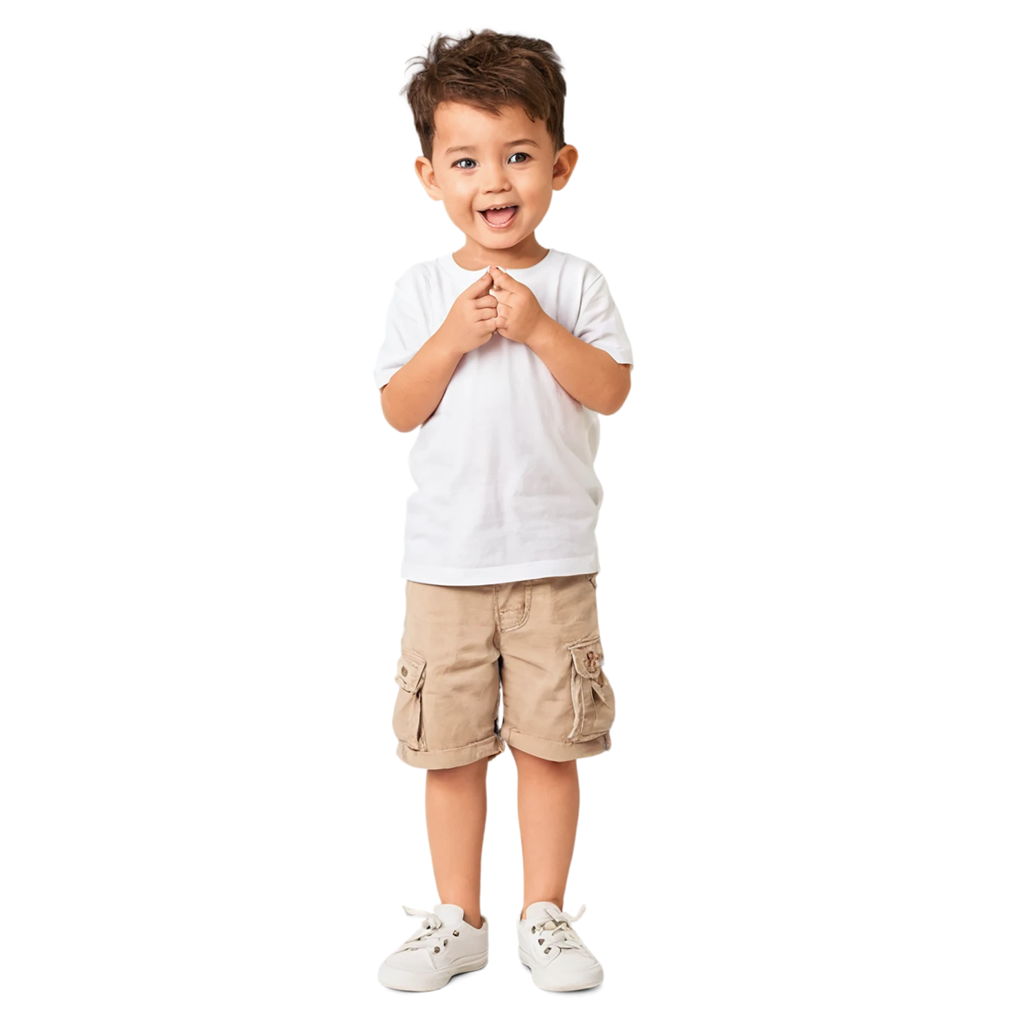 Boy cute sticker isolated on transparent background #13043
