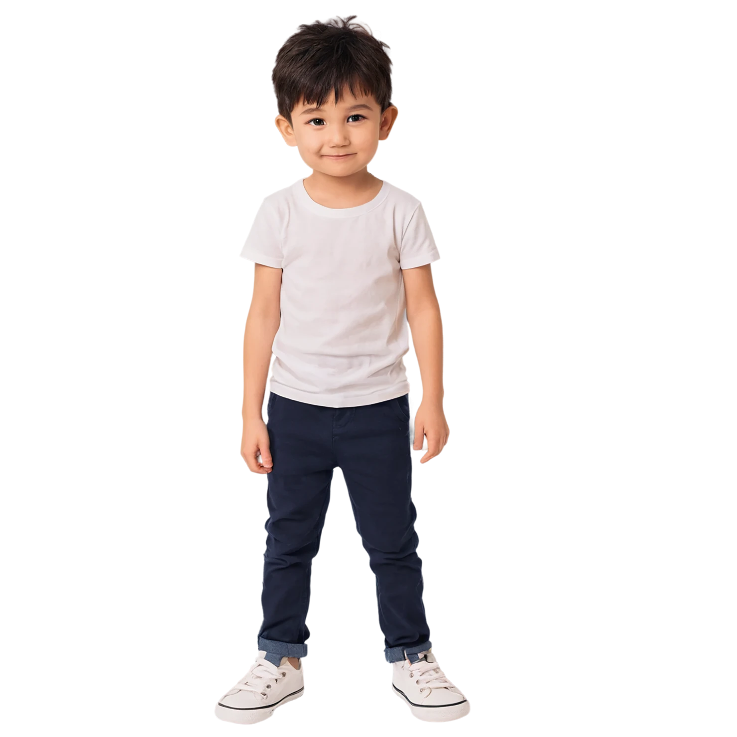 Boy cute sticker isolated on transparent background #13046
