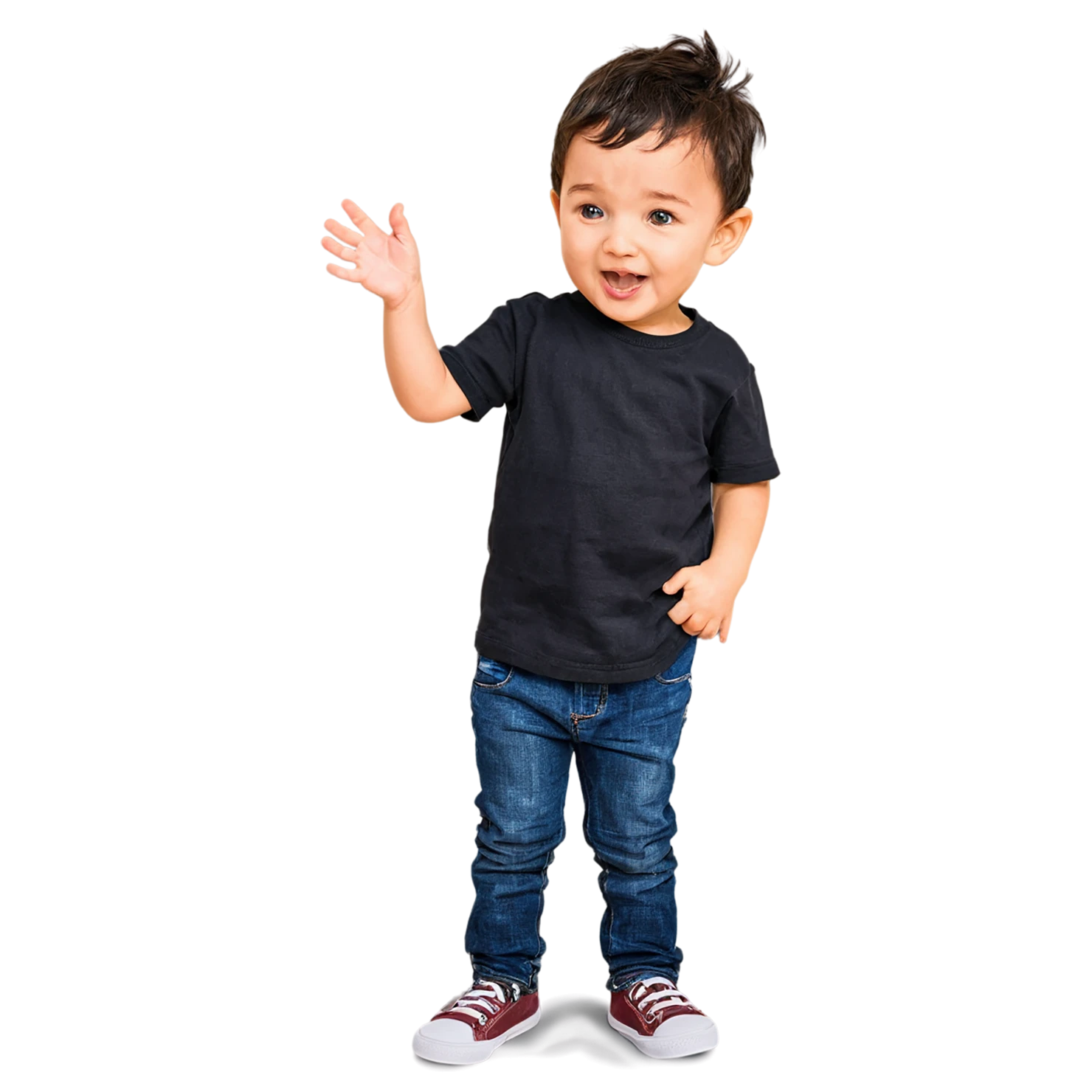 Boy cute sticker isolated on transparent background #13048