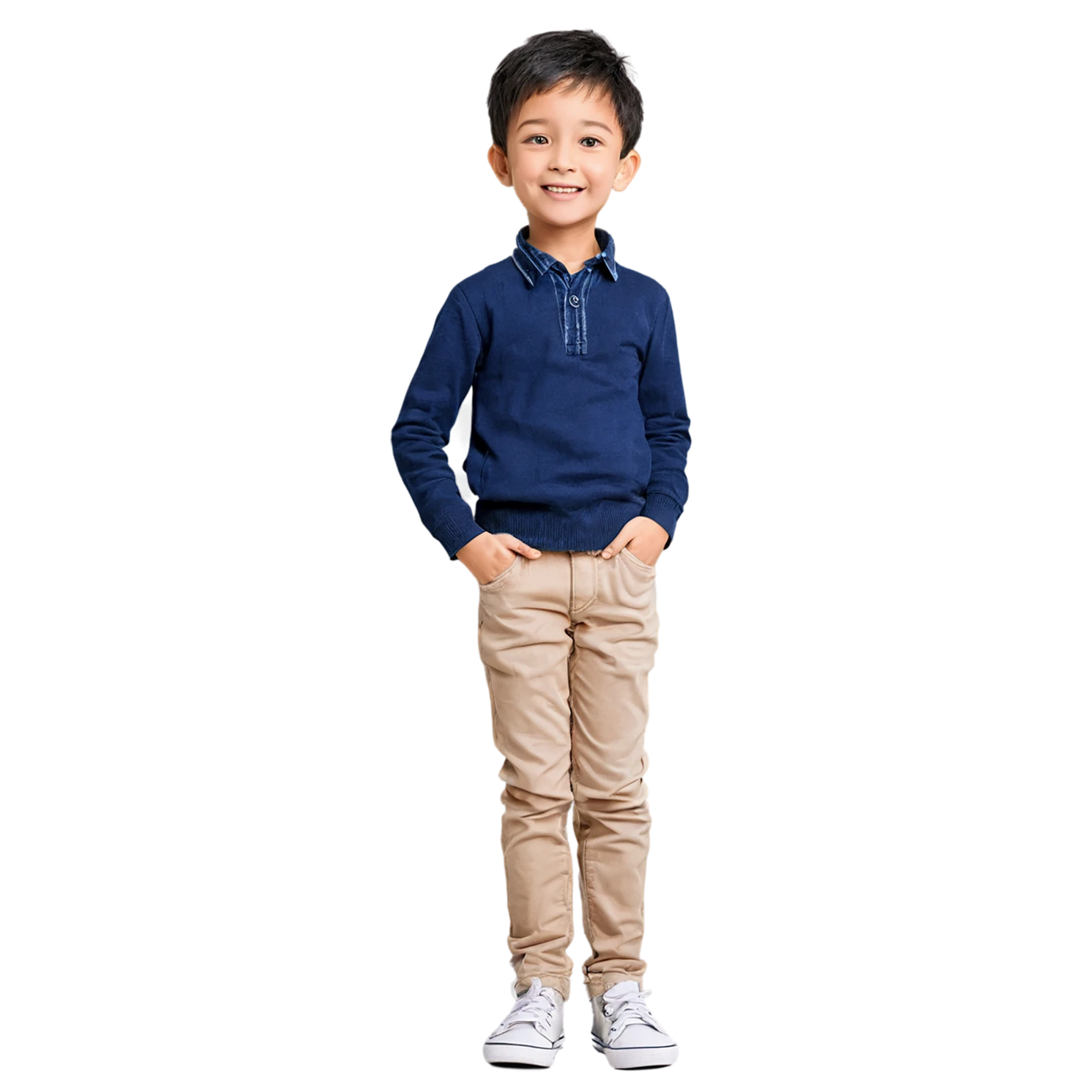 Boy cute sticker isolated on transparent background #13098