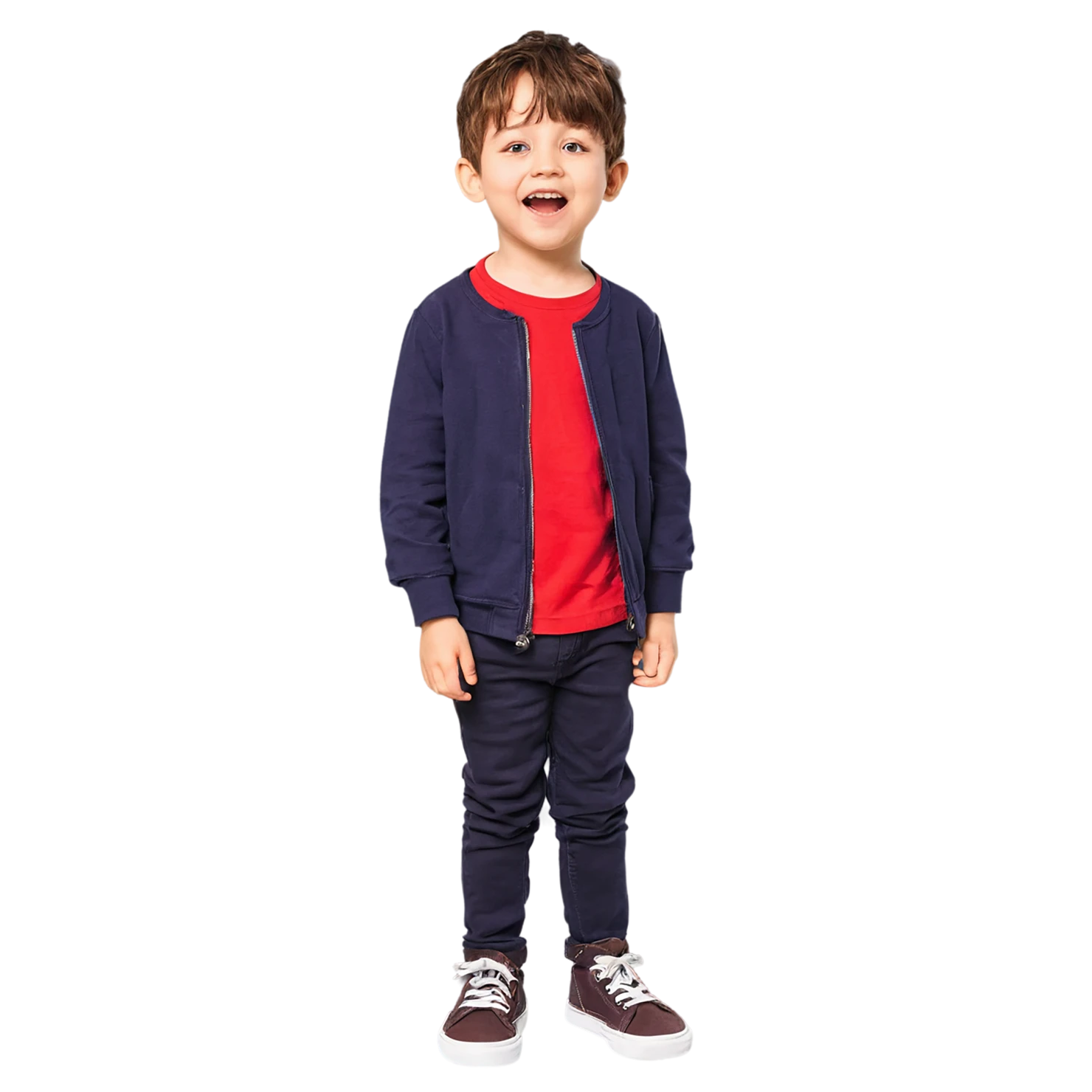 Boy cute sticker isolated on transparent background #13104