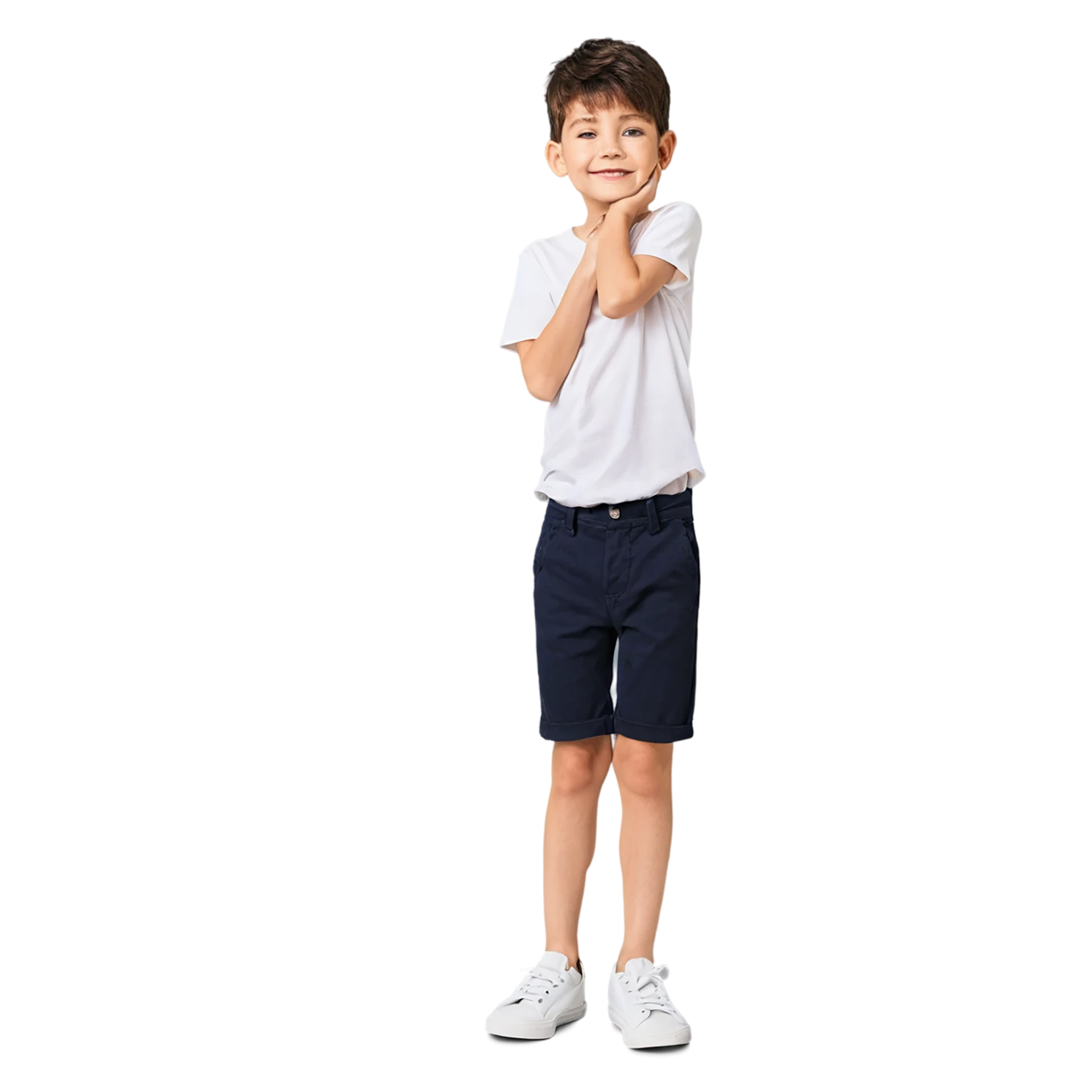 Boy cute sticker isolated on transparent background #13108