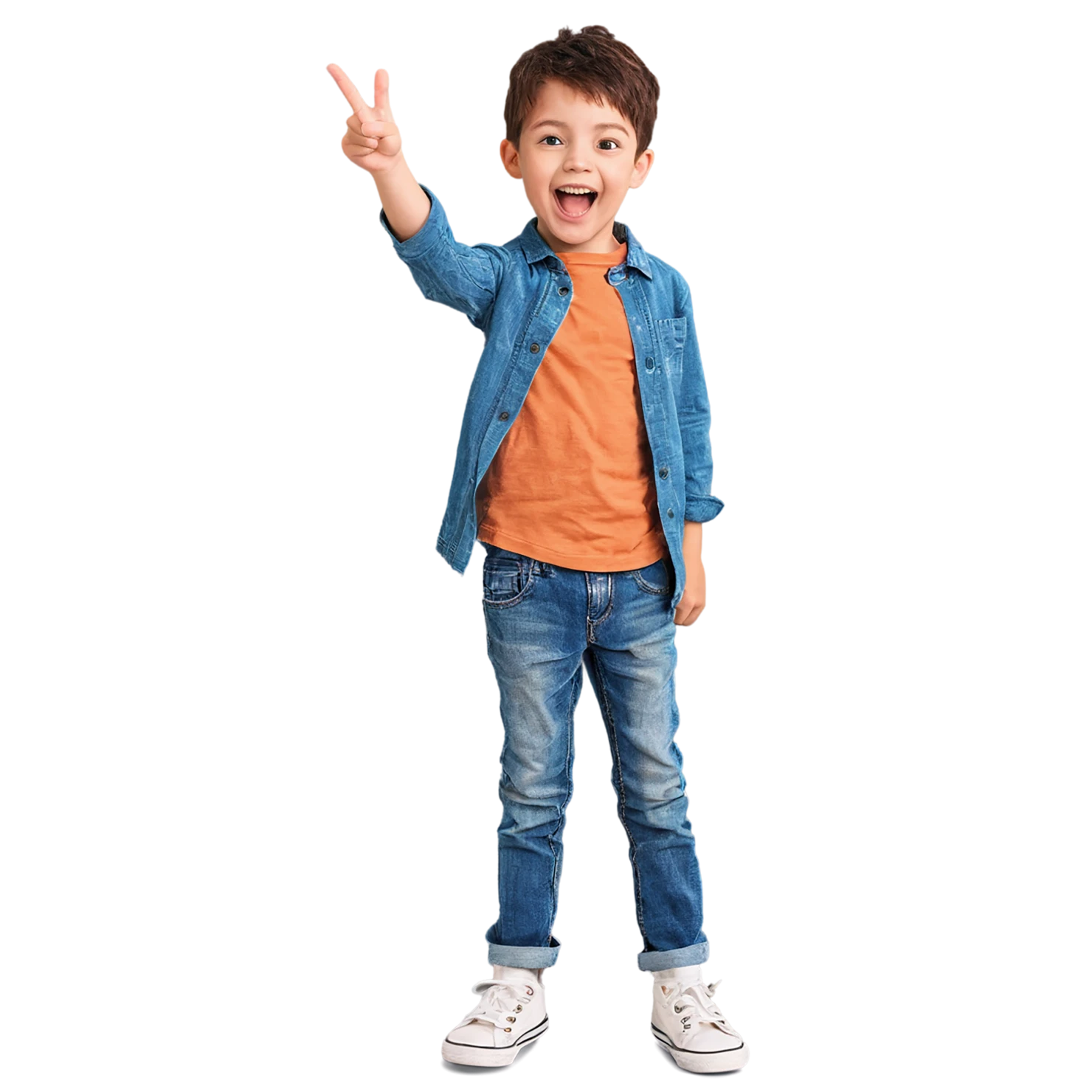 Boy cute sticker isolated on transparent background #13113