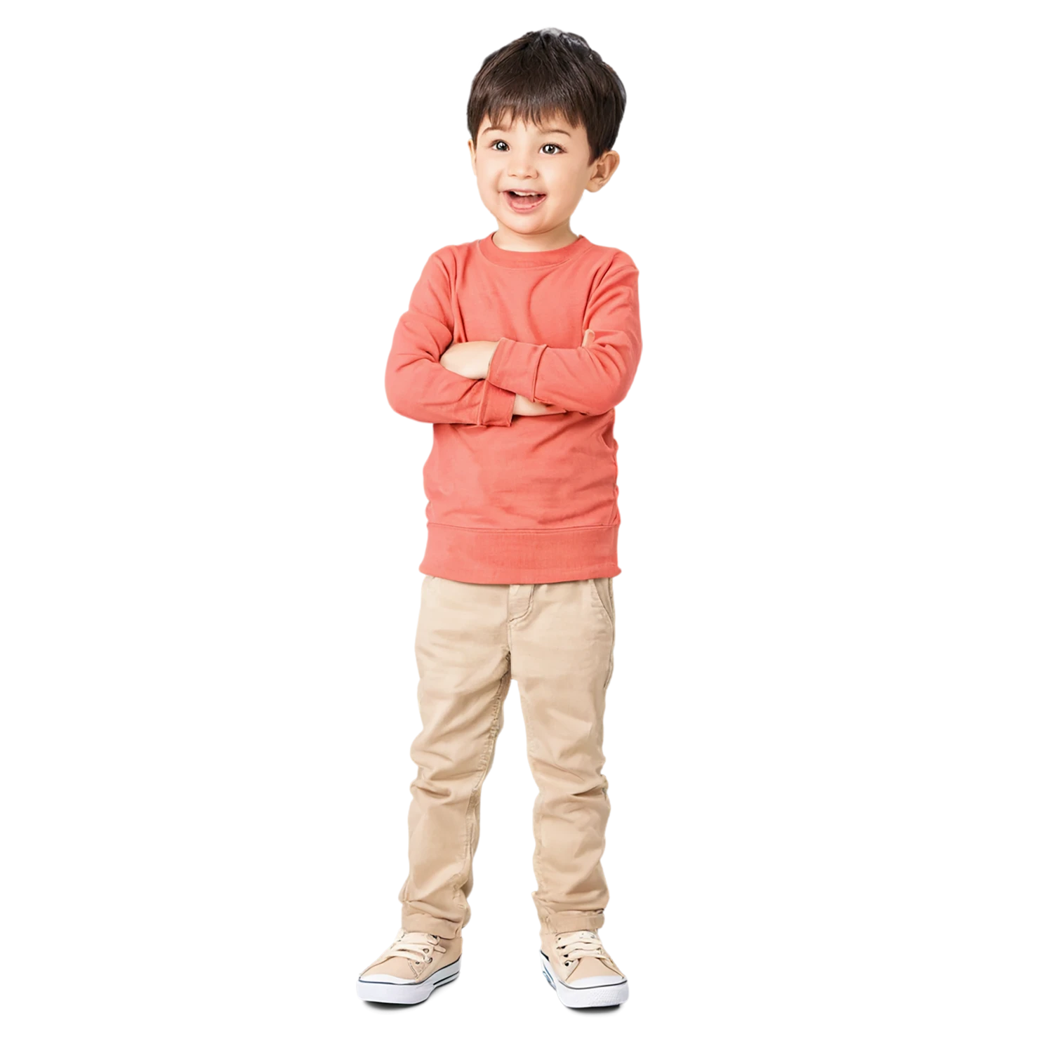Boy cute sticker isolated on transparent background #13126