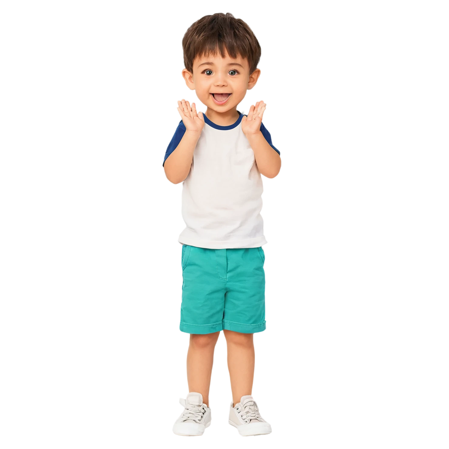 Boy cute sticker isolated on transparent background #13127