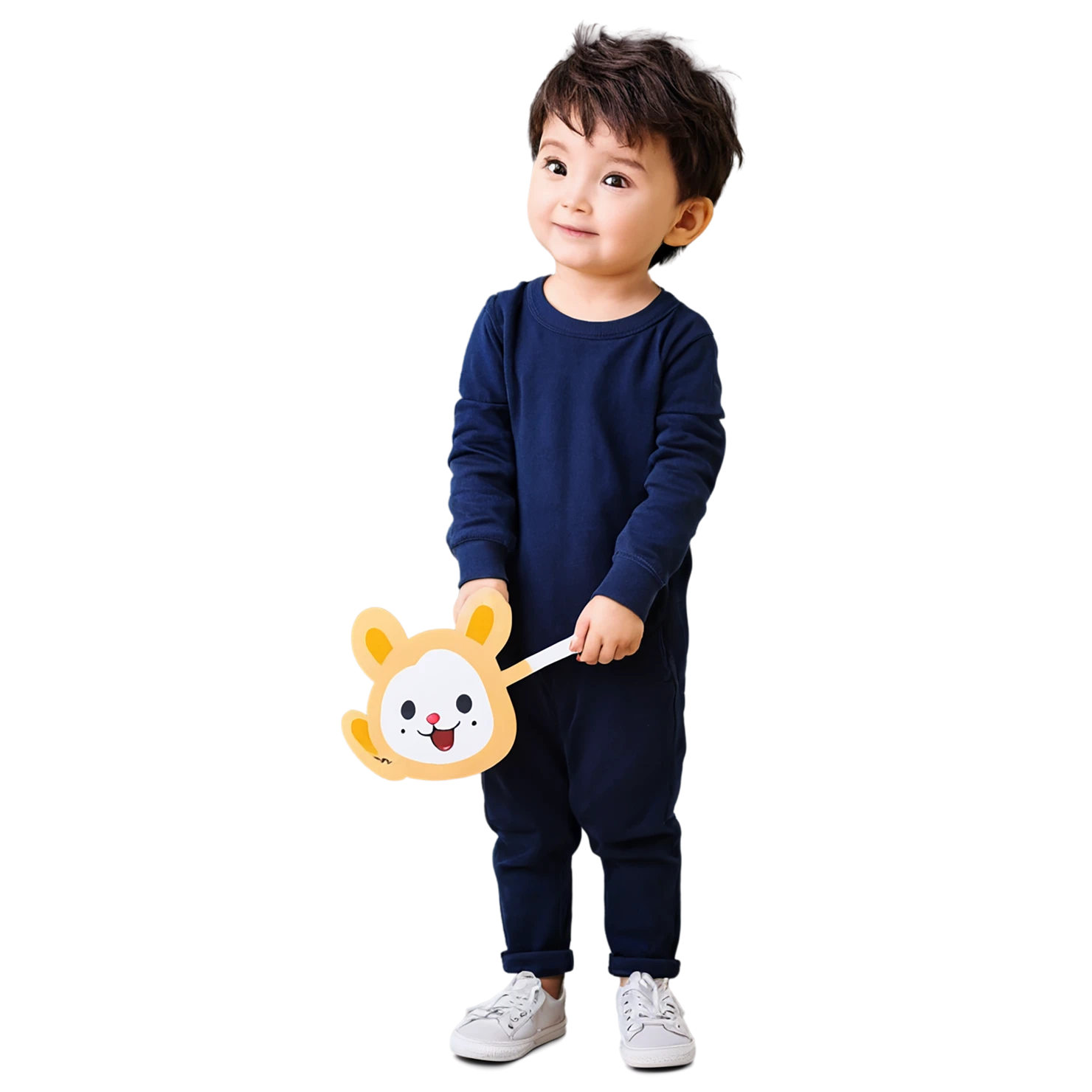 Boy cute sticker isolated on transparent background #13128