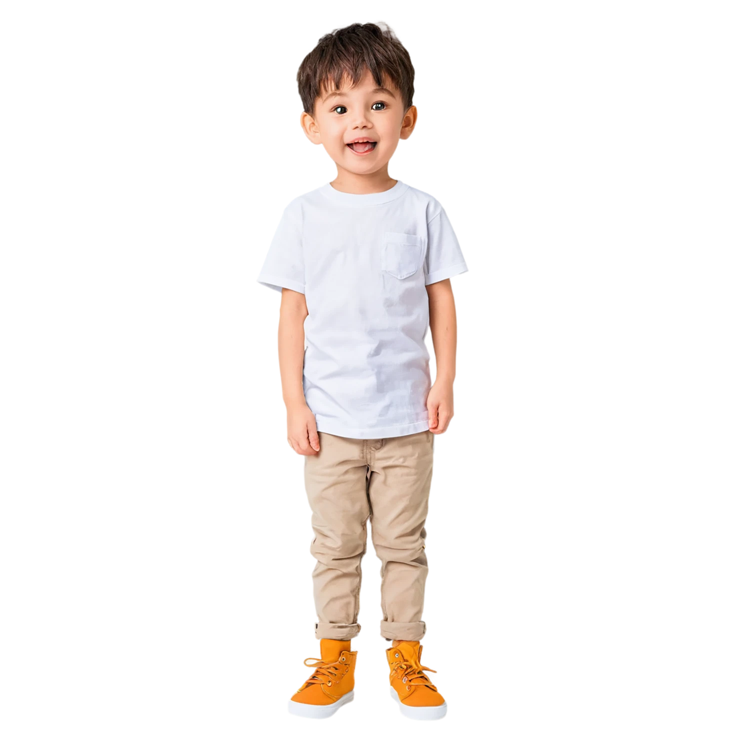 Boy cute sticker isolated on transparent background #13140