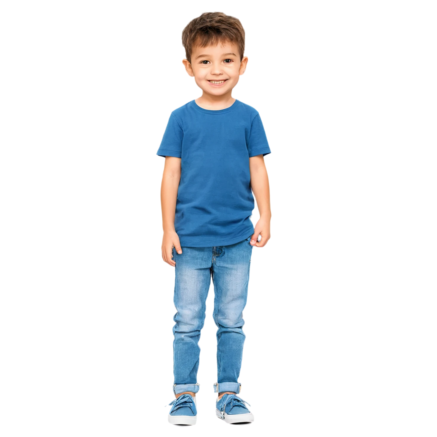 Boy cute sticker isolated on transparent background #13154