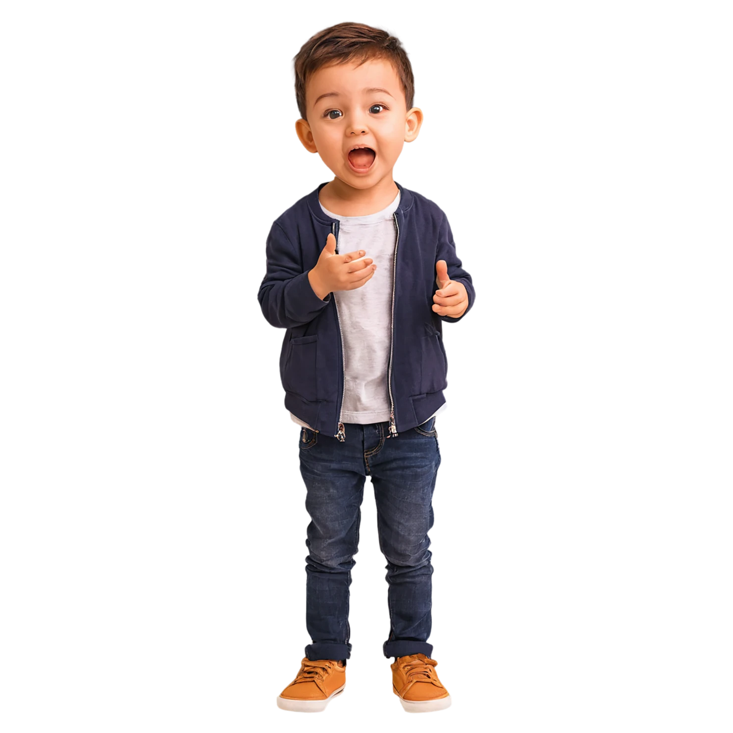 Boy cute sticker isolated on transparent background #13172