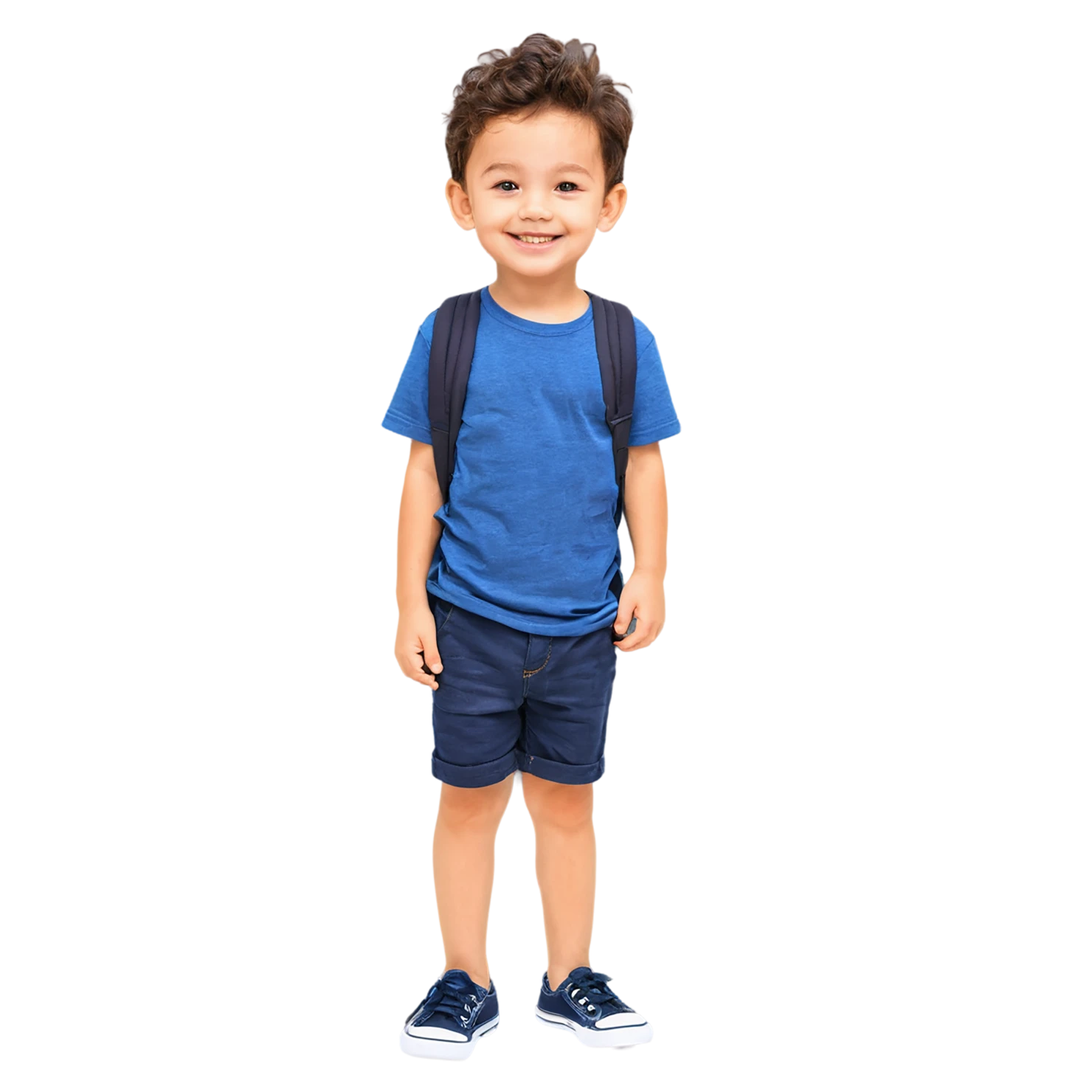 Boy cute sticker isolated on transparent background #13250